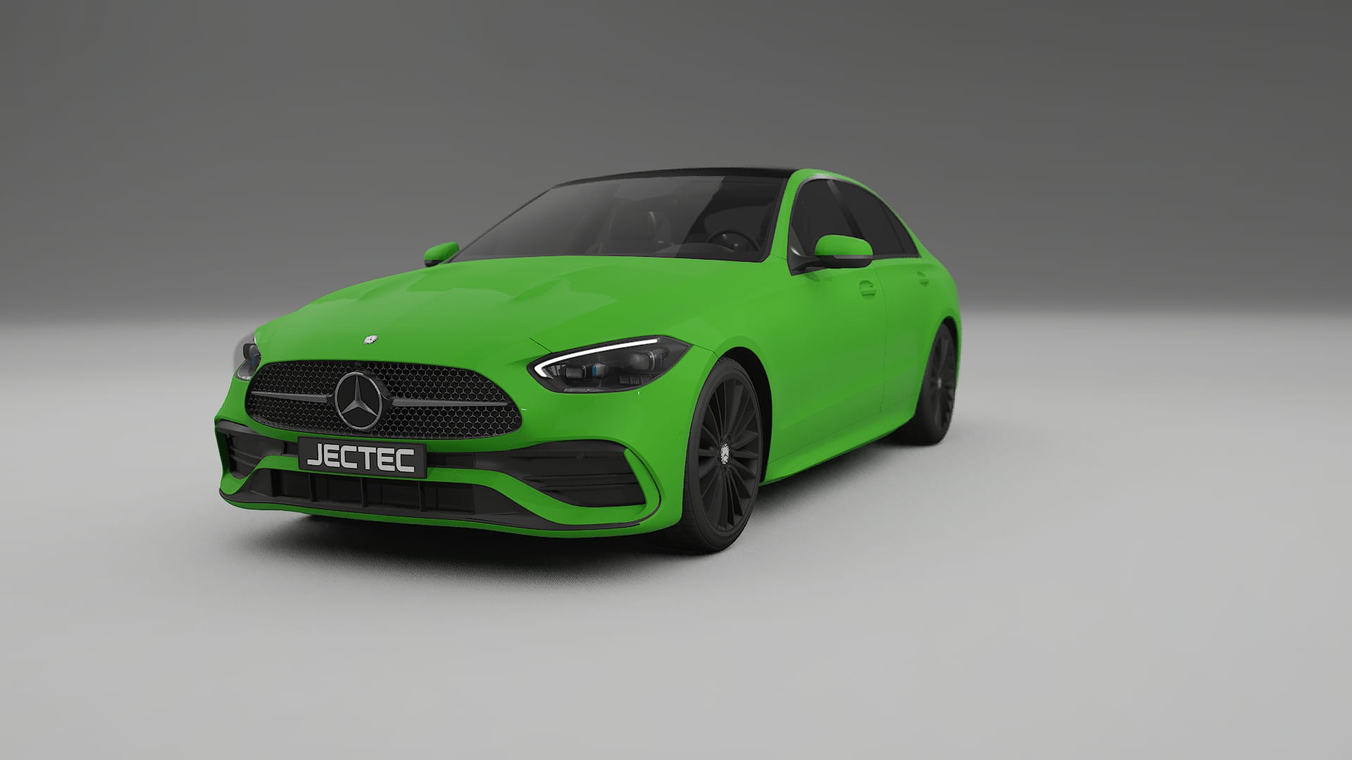 Mercedes C Class W206 TPU Lackskyddsfilm | VENOM Färgskiftande PPF – Komplett Förskuret Kit