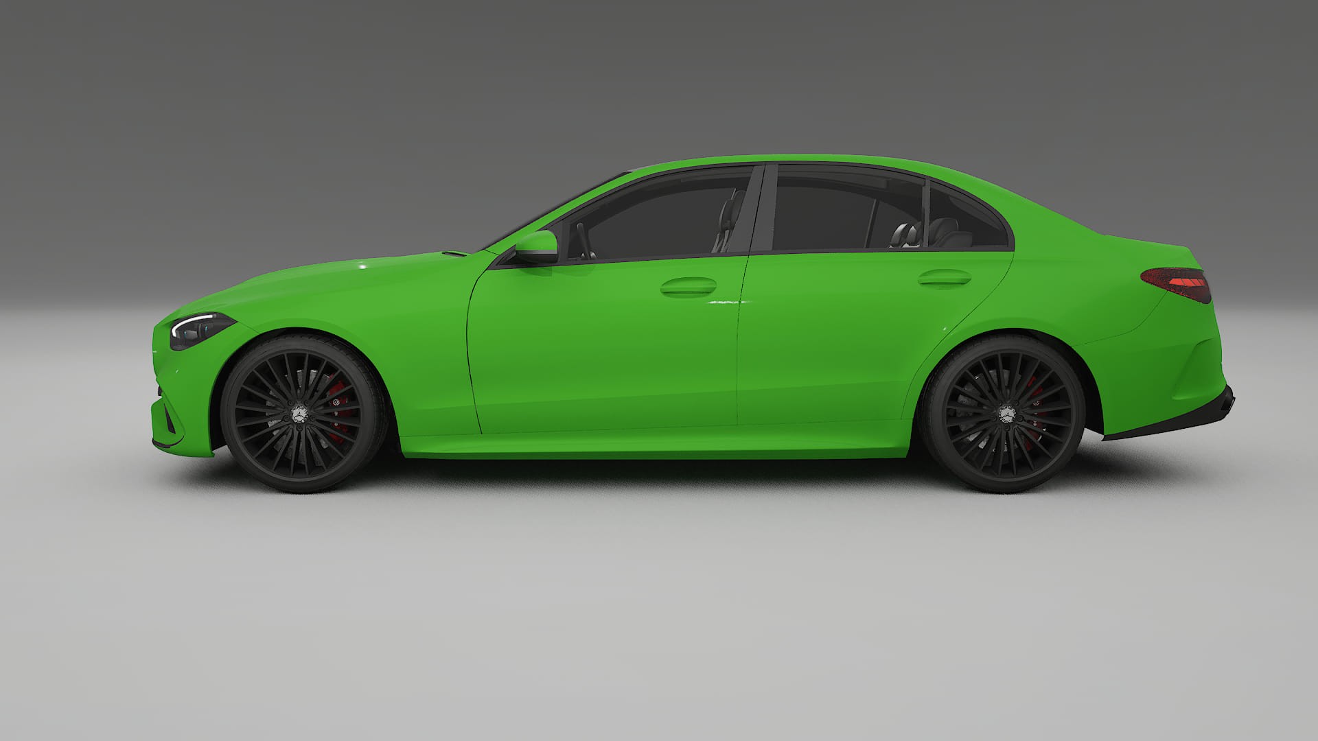 Mercedes C Class W206 TPU Lackskyddsfilm | VENOM Färgskiftande PPF – Komplett Förskuret Kit