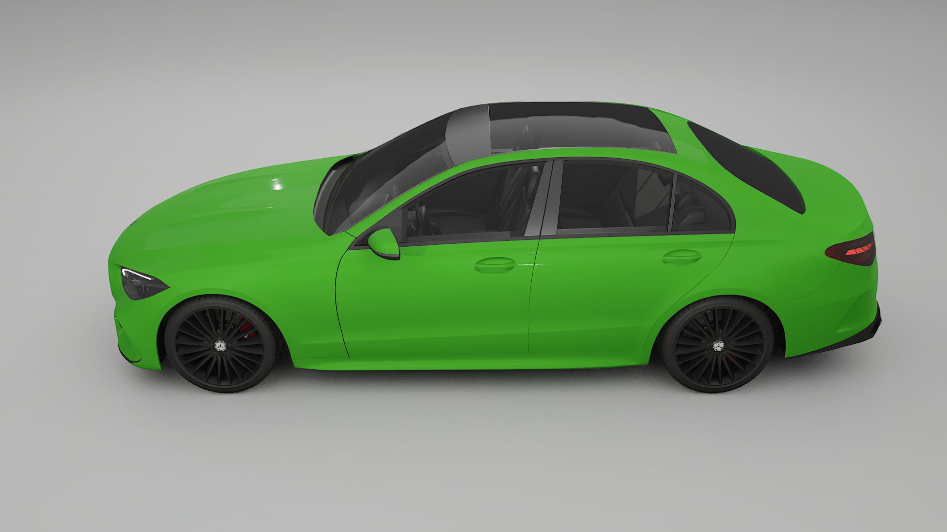 Mercedes C Class W206 TPU Lackskyddsfilm | VENOM Färgskiftande PPF – Komplett Förskuret Kit