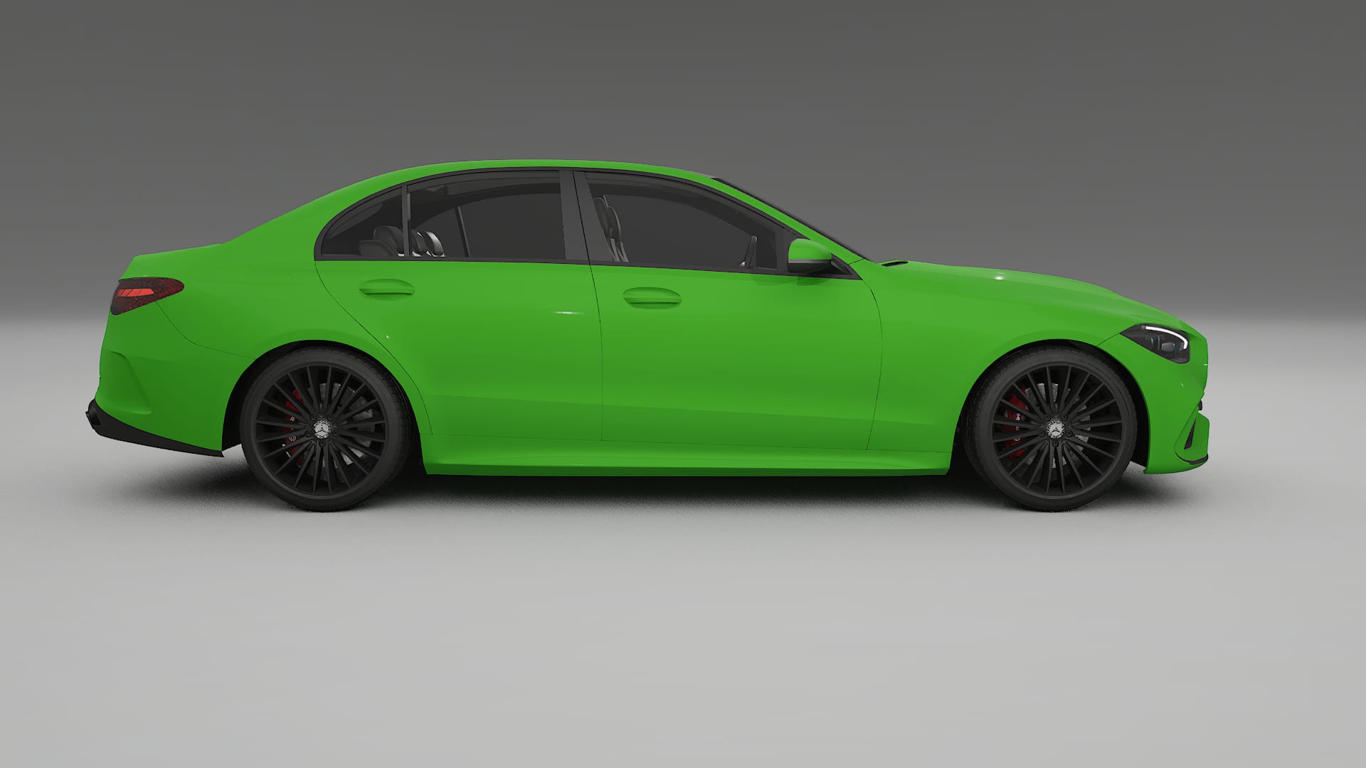 Mercedes C Class W206 TPU Lackskyddsfilm | VENOM Färgskiftande PPF – Komplett Förskuret Kit