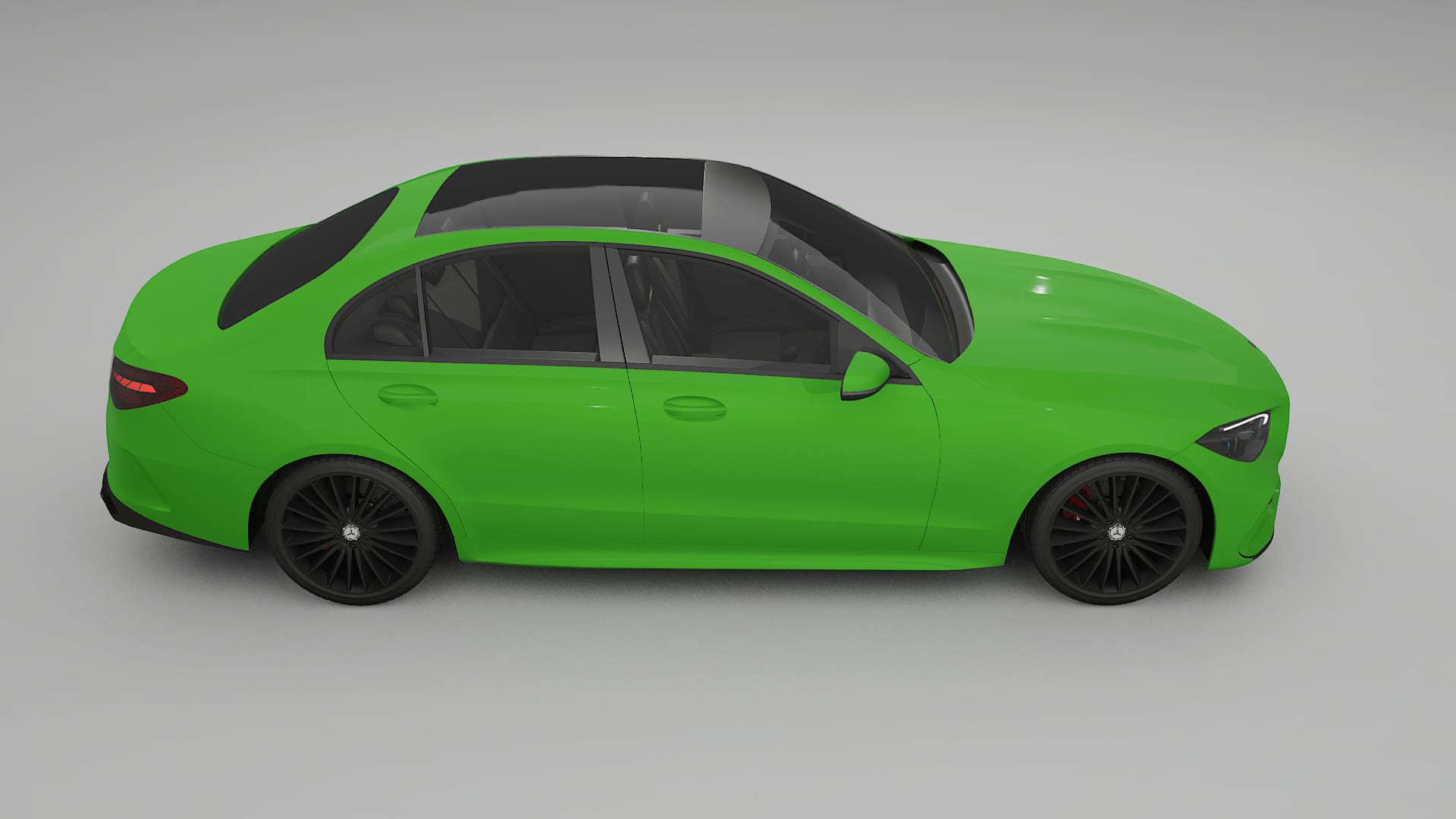 Mercedes C Class W206 TPU Lackskyddsfilm | VENOM Färgskiftande PPF – Komplett Förskuret Kit