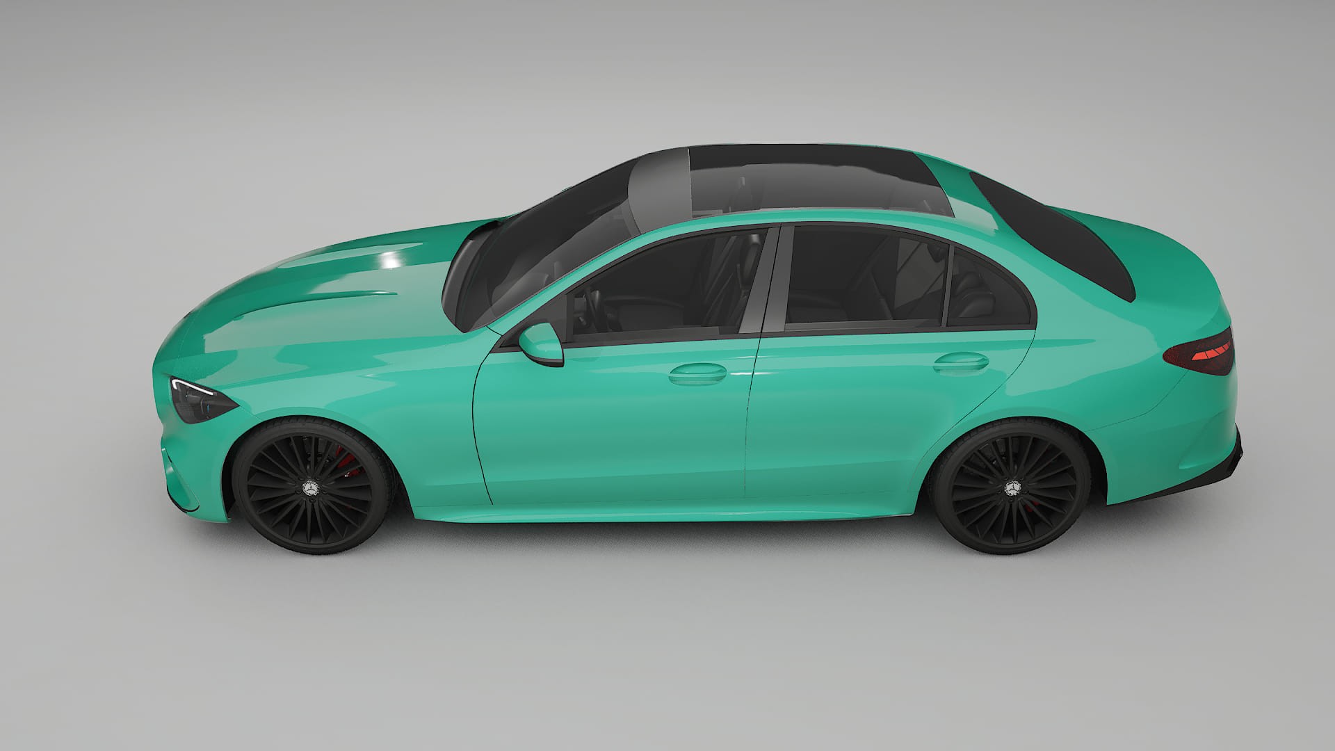 Mercedes C Class W206 TPU Lackskyddsfilm | JEWEL Färgskiftande PPF – Komplett Förskuret Kit