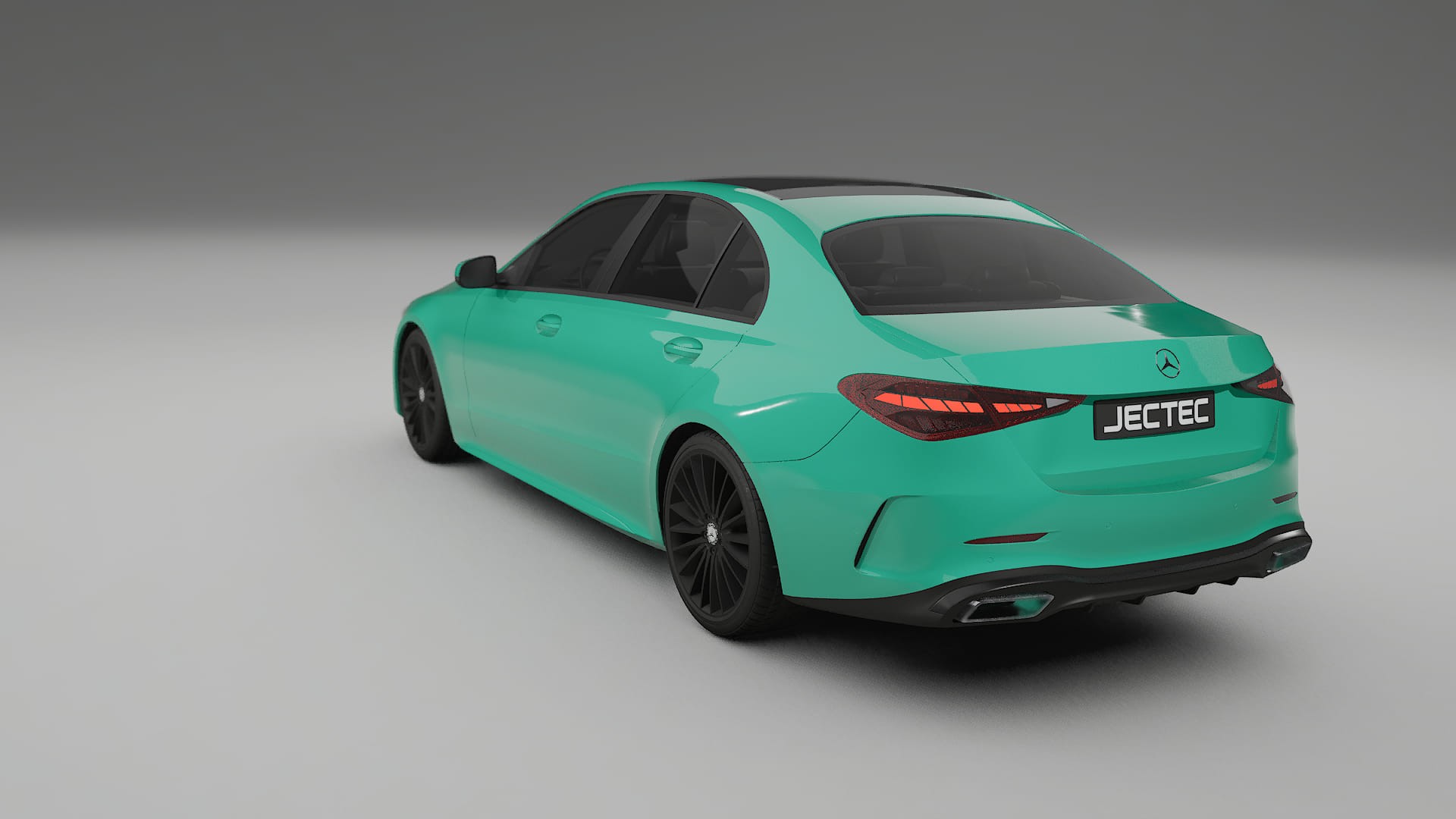 Mercedes C Class W206 TPU Lackskyddsfilm | JEWEL Färgskiftande PPF – Komplett Förskuret Kit