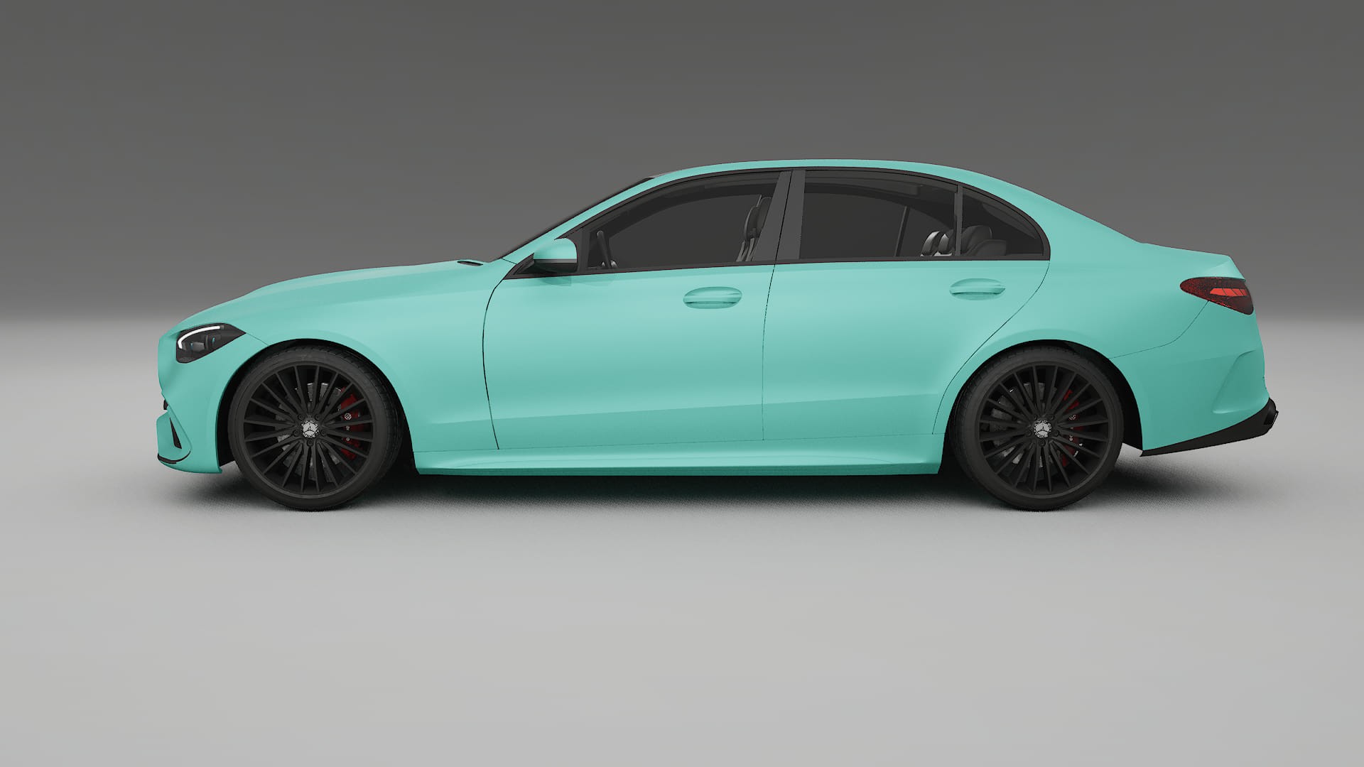 Mercedes C Class W206 TPU Lackskyddsfilm | FROST Färgskiftande PPF – Komplett Förskuret Kit