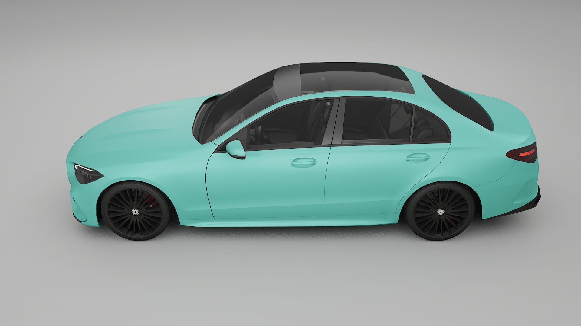 Mercedes C Class W206 TPU Lackskyddsfilm | FROST Färgskiftande PPF – Komplett Förskuret Kit