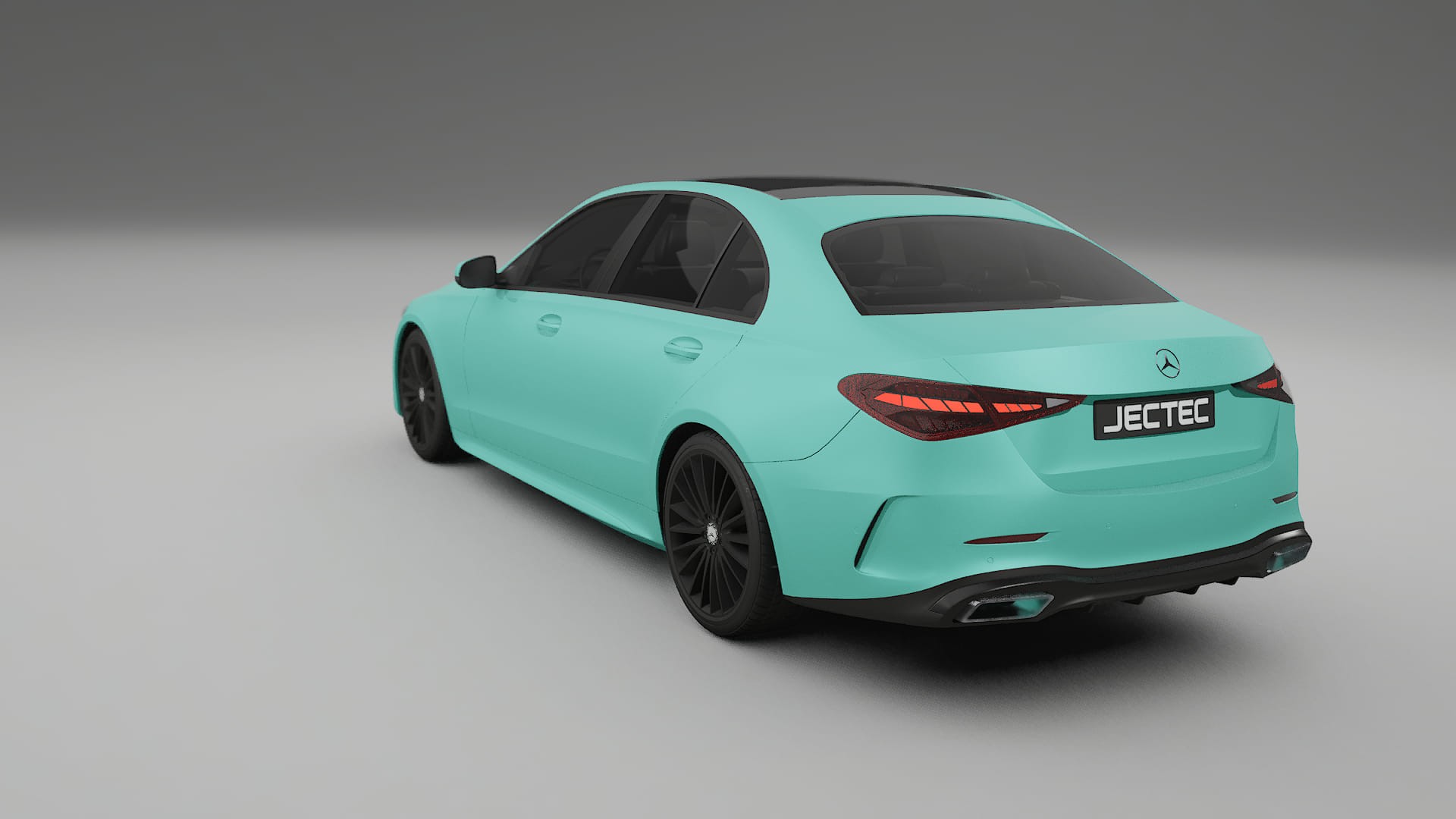 Mercedes C Class W206 TPU Lackskyddsfilm | FROST Färgskiftande PPF – Komplett Förskuret Kit