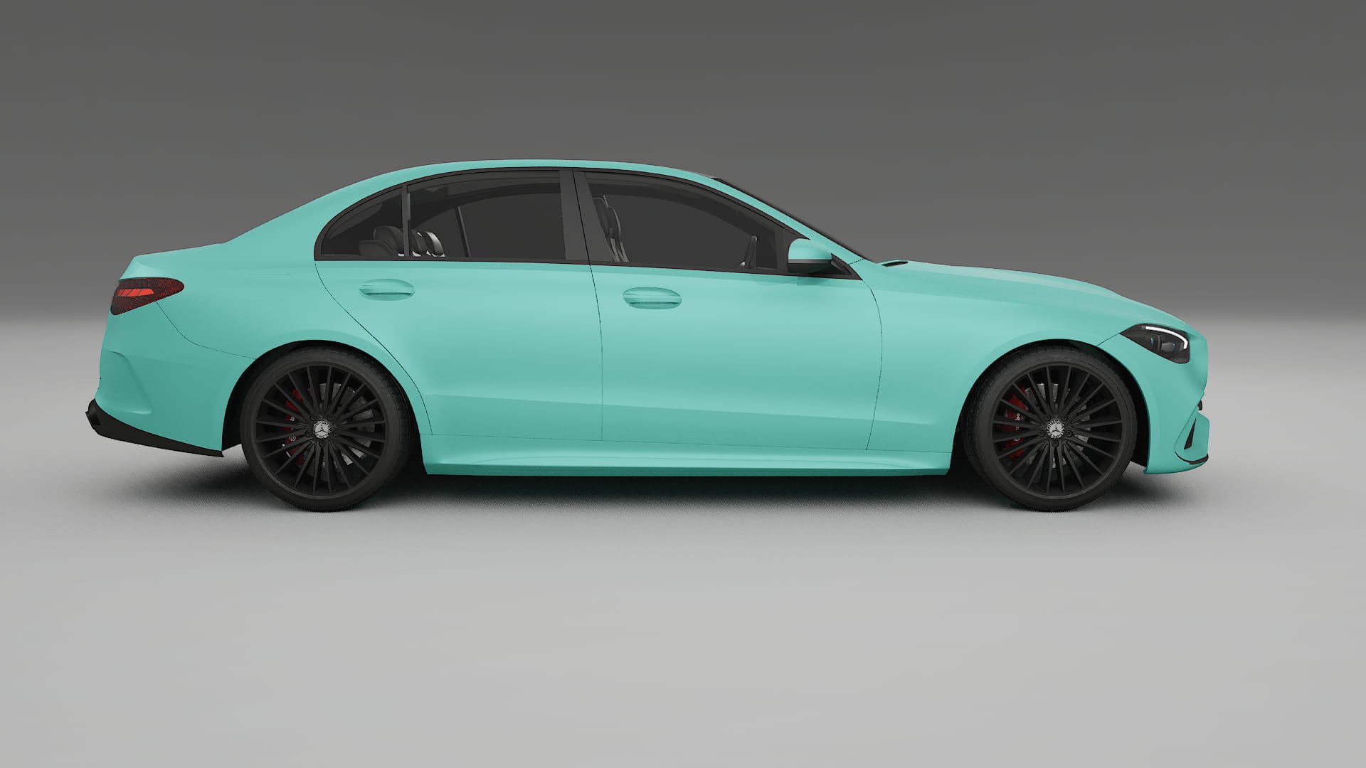 Mercedes C Class W206 TPU Lackskyddsfilm | FROST Färgskiftande PPF – Komplett Förskuret Kit