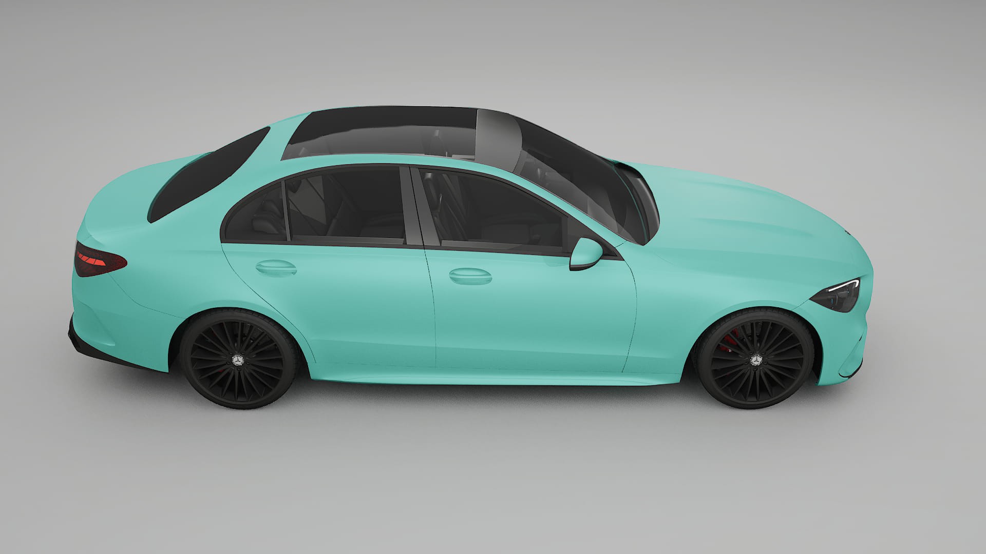 Mercedes C Class W206 TPU Lackskyddsfilm | FROST Färgskiftande PPF – Komplett Förskuret Kit