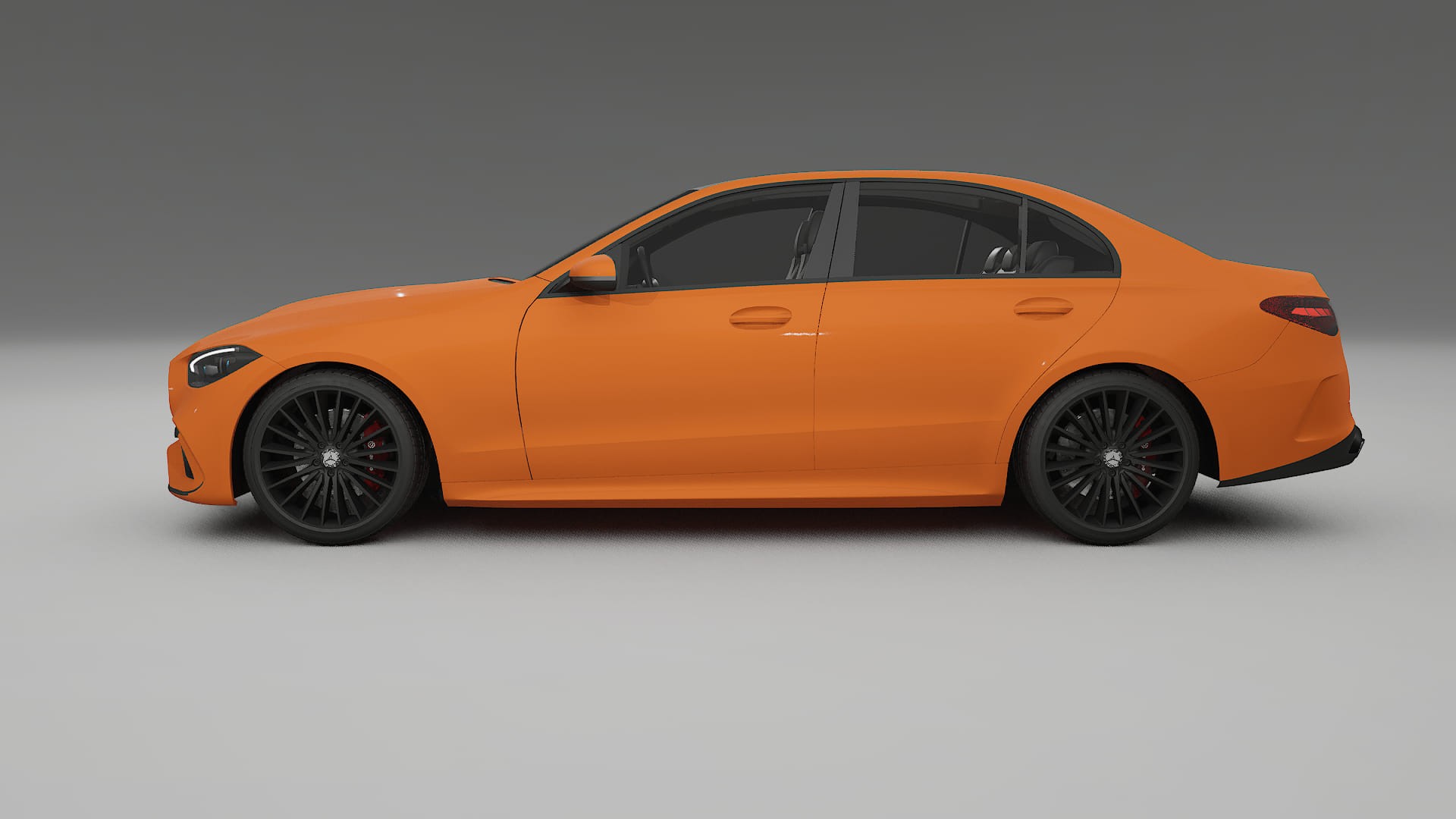 Mercedes C Class W206 TPU Lackskyddsfilm | ROCKET Färgskiftande PPF – Komplett Förskuret Kit