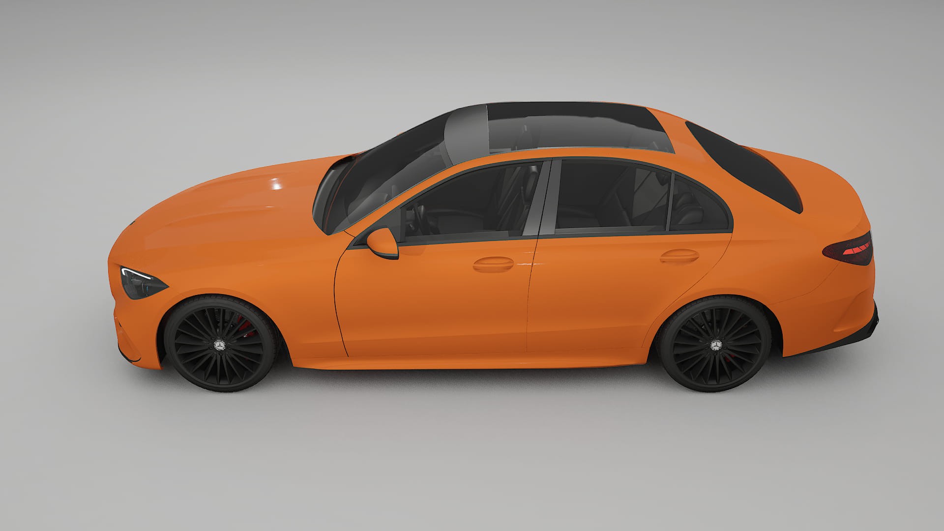 Mercedes C Class W206 TPU Lackskyddsfilm | ROCKET Färgskiftande PPF – Komplett Förskuret Kit