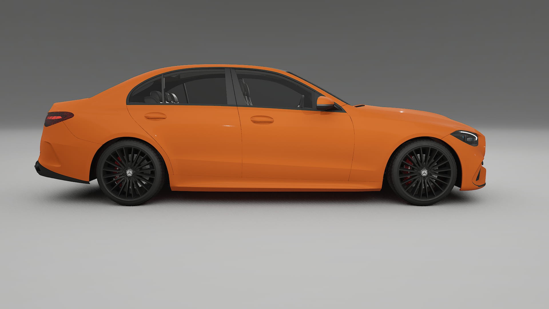 Mercedes C Class W206 TPU Lackskyddsfilm | ROCKET Färgskiftande PPF – Komplett Förskuret Kit