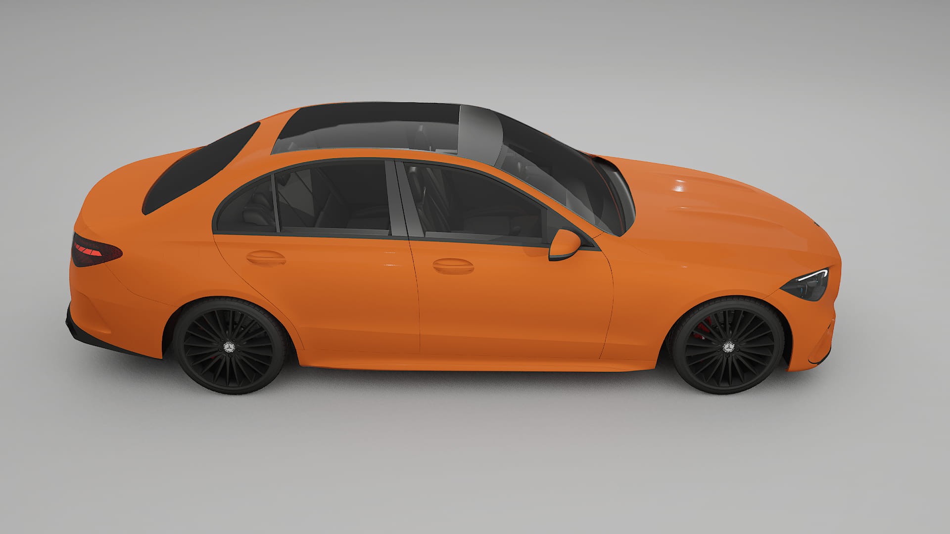 Mercedes C Class W206 TPU Lackskyddsfilm | ROCKET Färgskiftande PPF – Komplett Förskuret Kit