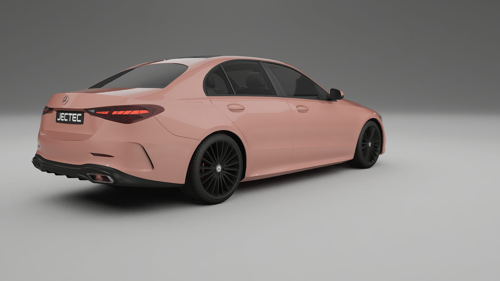 Mercedes C Class W206 TPU Lackskyddsfilm | BLUSH Färgskiftande PPF – Komplett Förskuret Kit