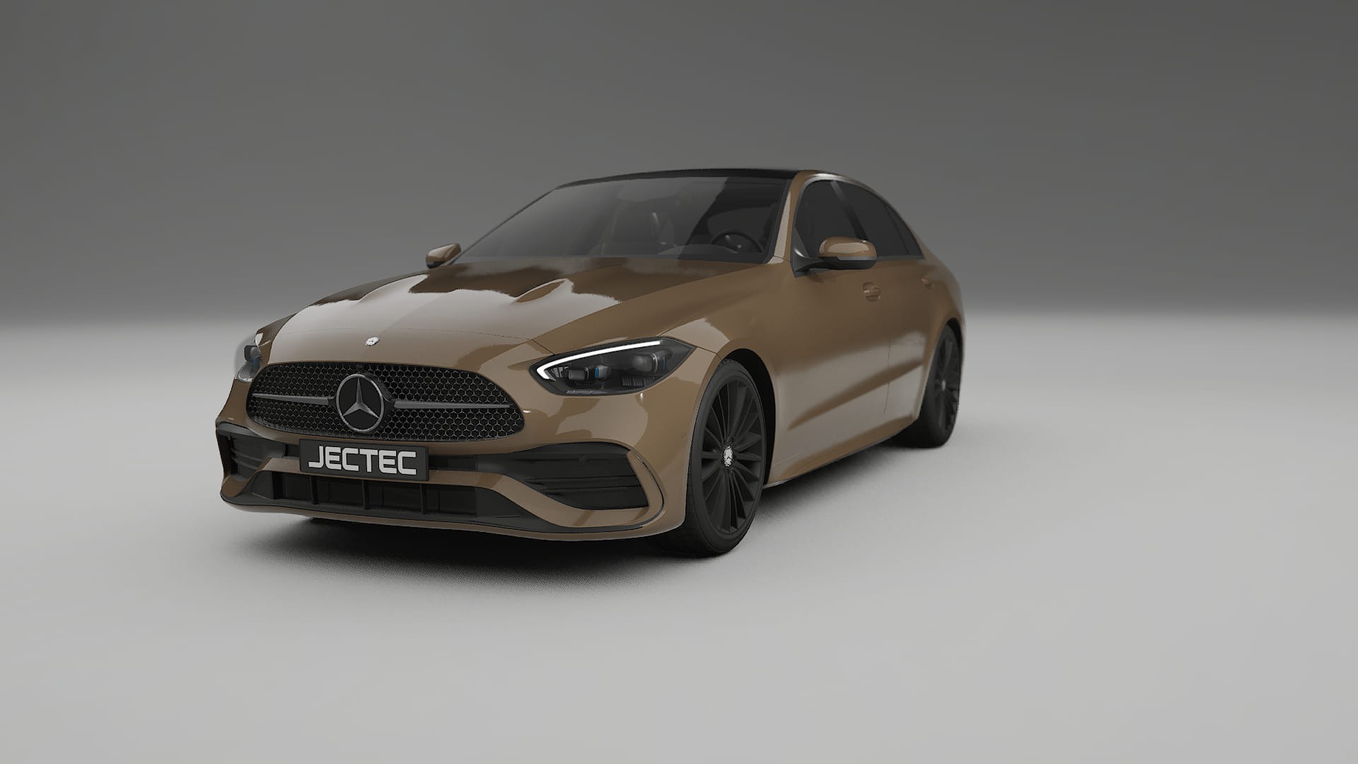 Mercedes C Class W206 TPU Lackskyddsfilm | SAHARA Färgskiftande PPF – Komplett Förskuret Kit