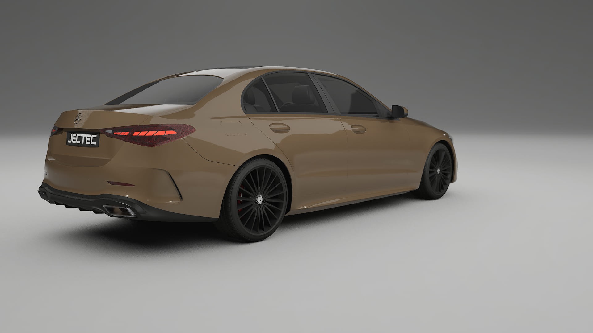 Mercedes C Class W206 TPU Lackskyddsfilm | SAHARA Färgskiftande PPF – Komplett Förskuret Kit