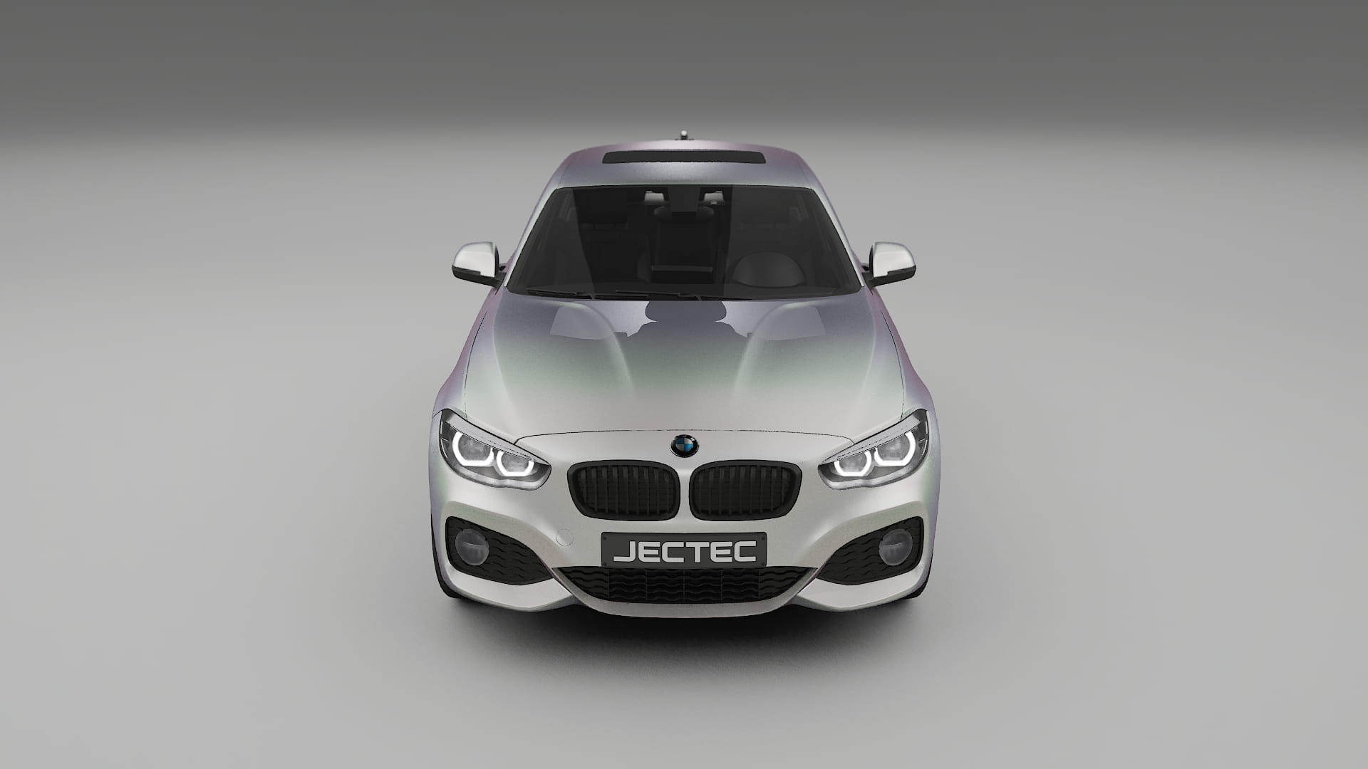 BMW 1 F20 facelift LCI TPU Lackskyddsfilm | NEBULA Färgskiftande PPF – Komplett Förskuret Kit