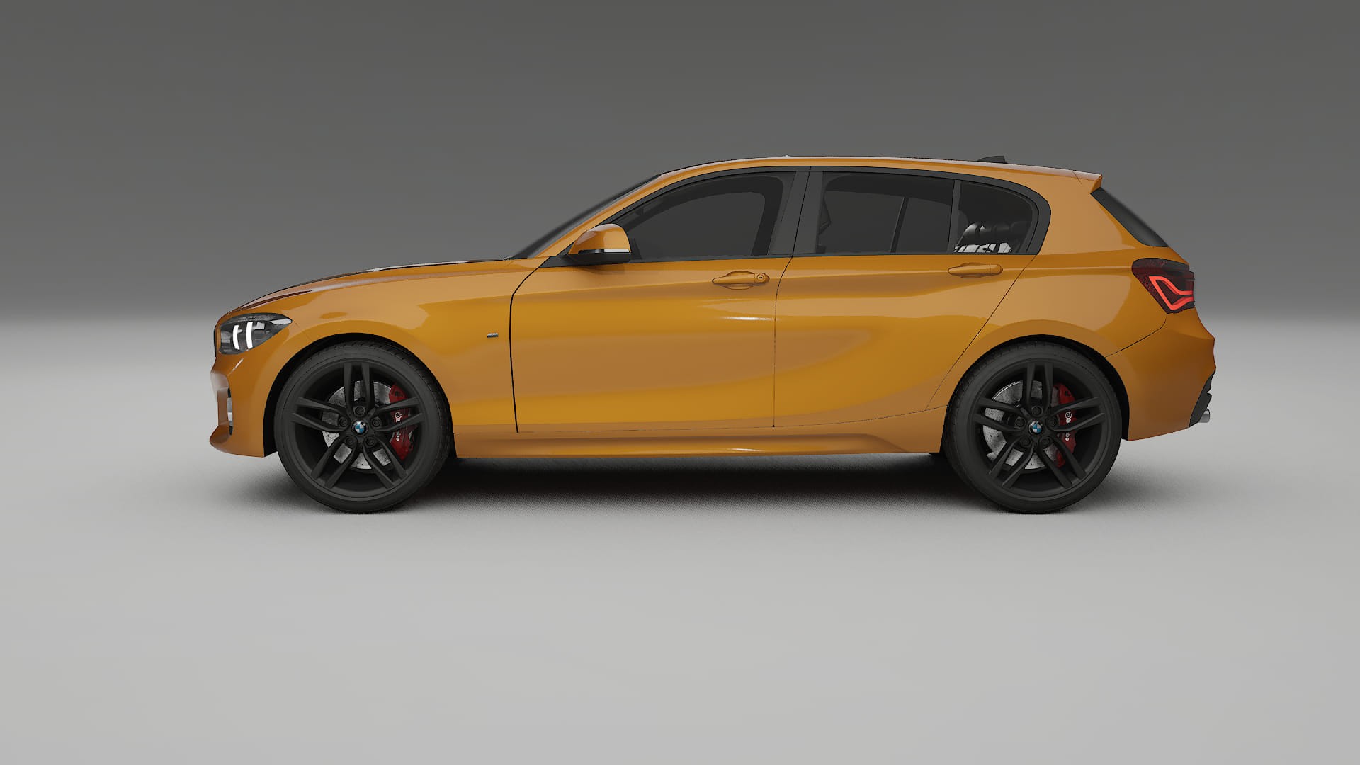 BMW 1 F20 facelift LCI TPU Lackskyddsfilm | DAISY Färgskiftande PPF – Komplett Förskuret Kit