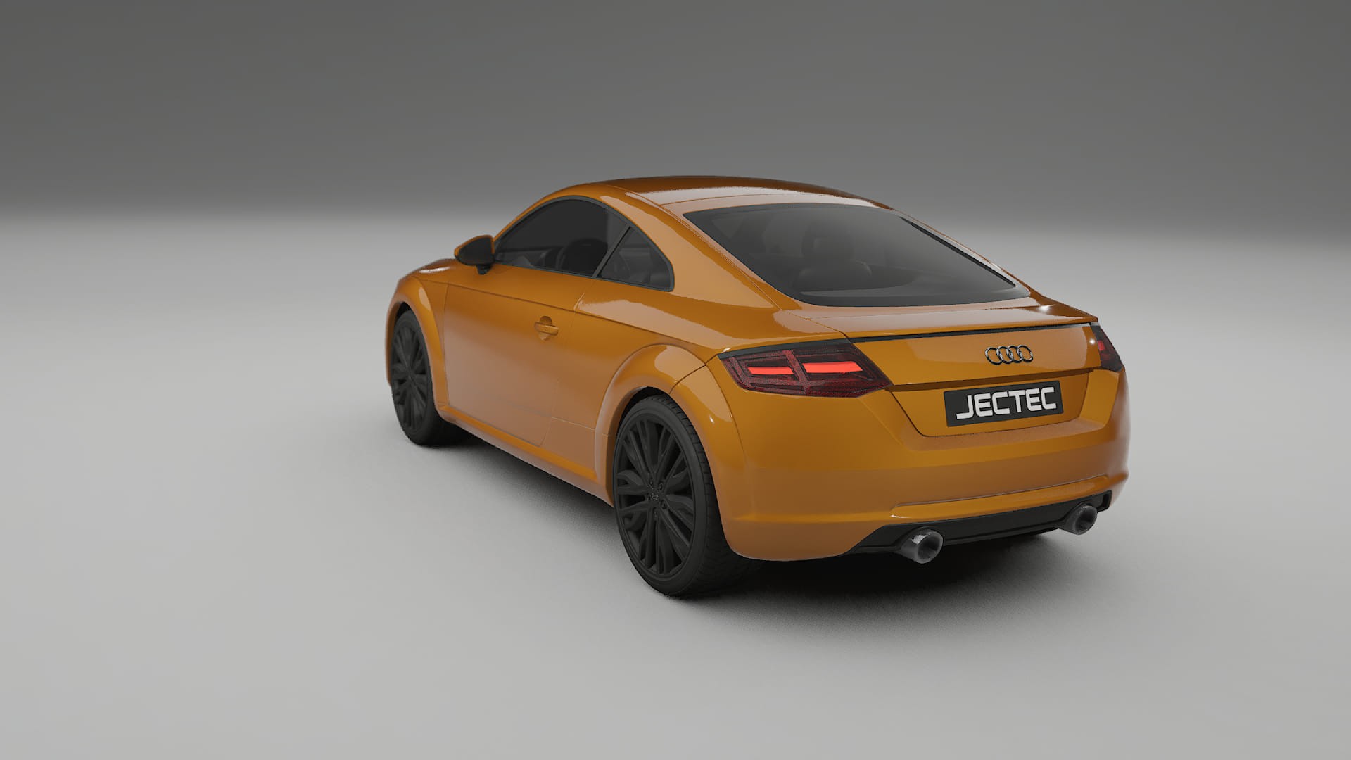 Audi TT Coupe 8S prefacelift pre LCI TPU Lackskyddsfilm | DAISY Färgskiftande PPF – Komplett Förskuret Kit