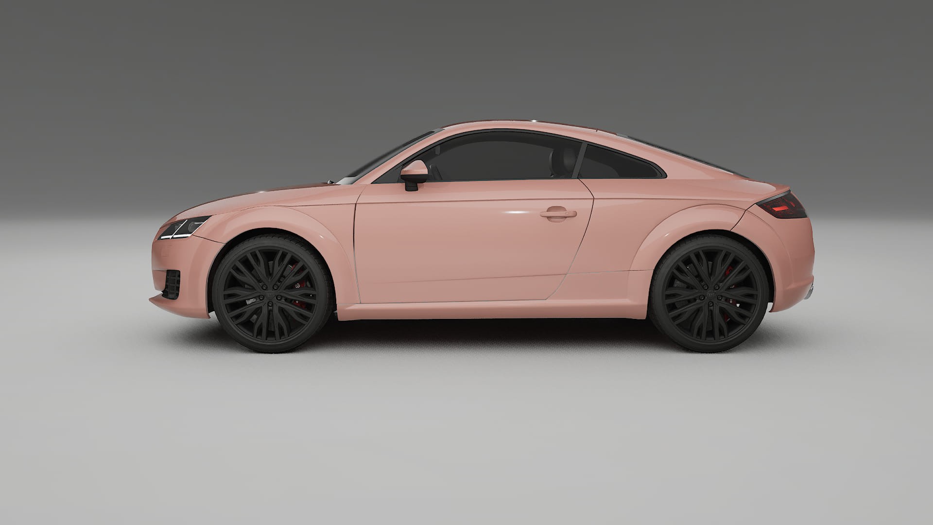Audi TT Coupe 8S prefacelift pre LCI TPU Lackskyddsfilm | BLUSH Färgskiftande PPF – Komplett Förskuret Kit