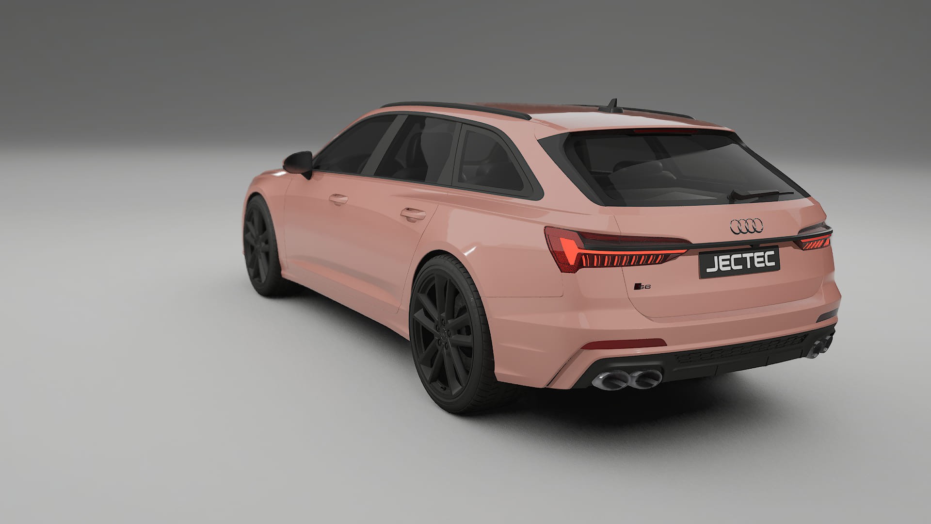 Audi S6 Avant prefacelift pre LCI C8 TPU Lackskyddsfilm | BLUSH Färgskiftande PPF – Komplett Förskuret Kit