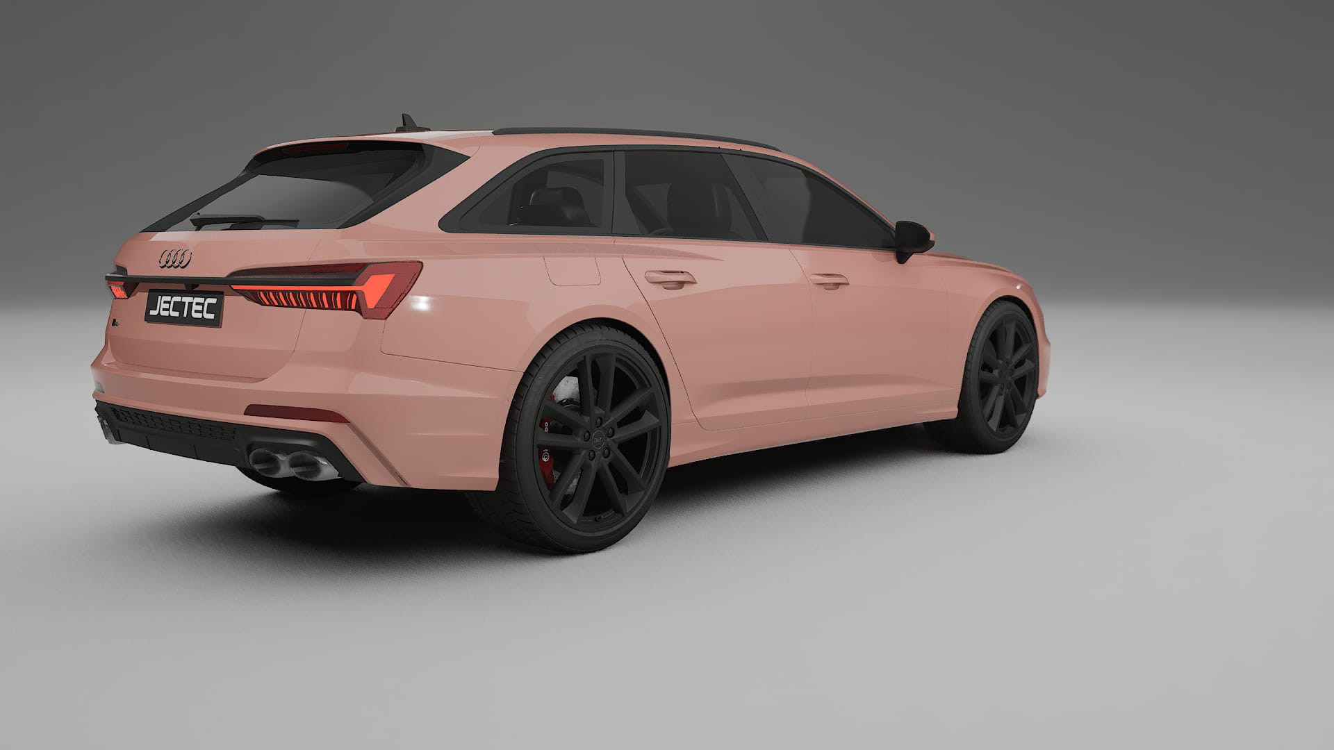 Audi S6 Avant prefacelift pre LCI C8 TPU Lackskyddsfilm | BLUSH Färgskiftande PPF – Komplett Förskuret Kit