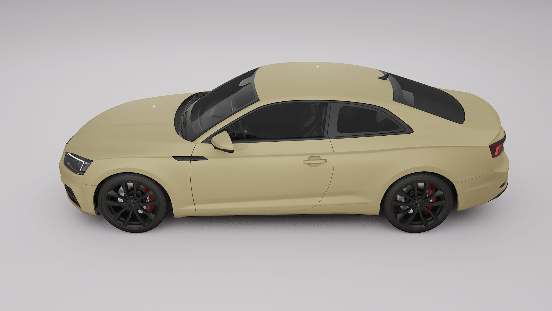 Audi S5 B9 prefacelift pre LCI TPU Lackskyddsfilm | SAND Färgskiftande PPF – Komplett Förskuret Kit