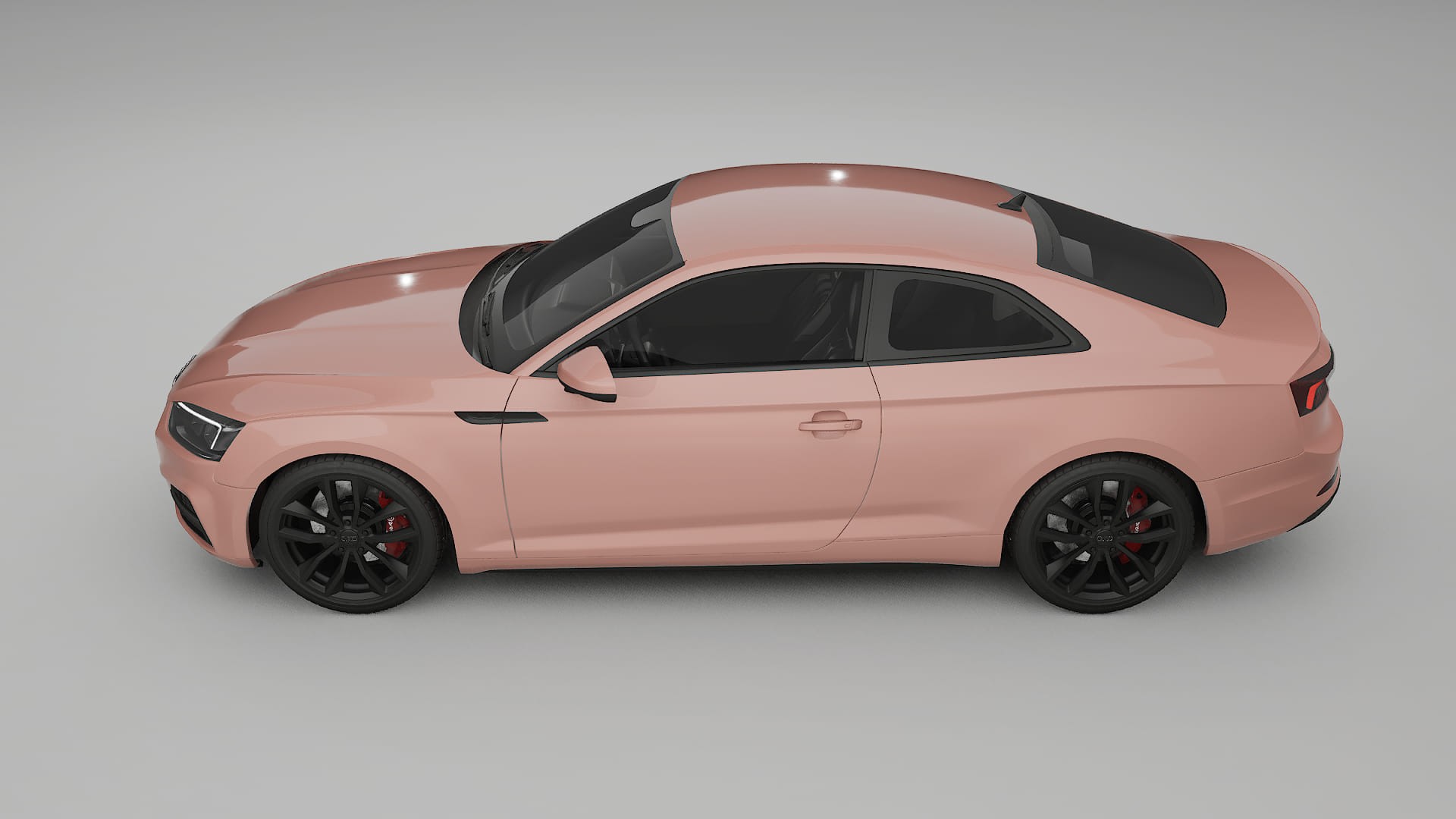 Audi S5 B9 prefacelift pre LCI TPU Lackskyddsfilm | BLUSH Färgskiftande PPF – Komplett Förskuret Kit