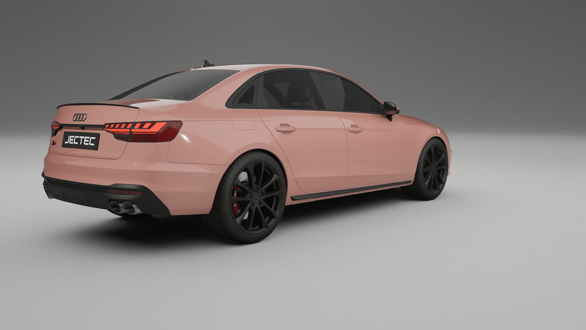 Audi S4 Sedan B9 facelift LCI TPU Lackskyddsfilm | BLUSH Färgskiftande PPF – Komplett Förskuret Kit