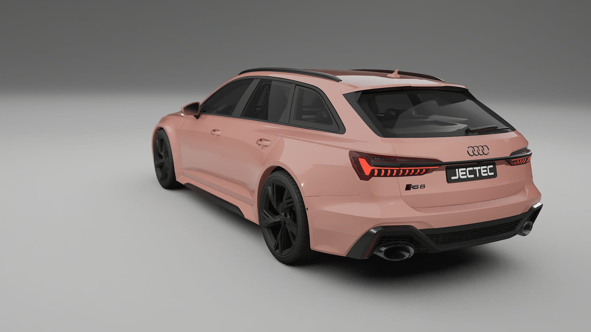Audi RS6 Avant C8 facelift LCI TPU Lackskyddsfilm | BLUSH Färgskiftande PPF – Komplett Förskuret Kit