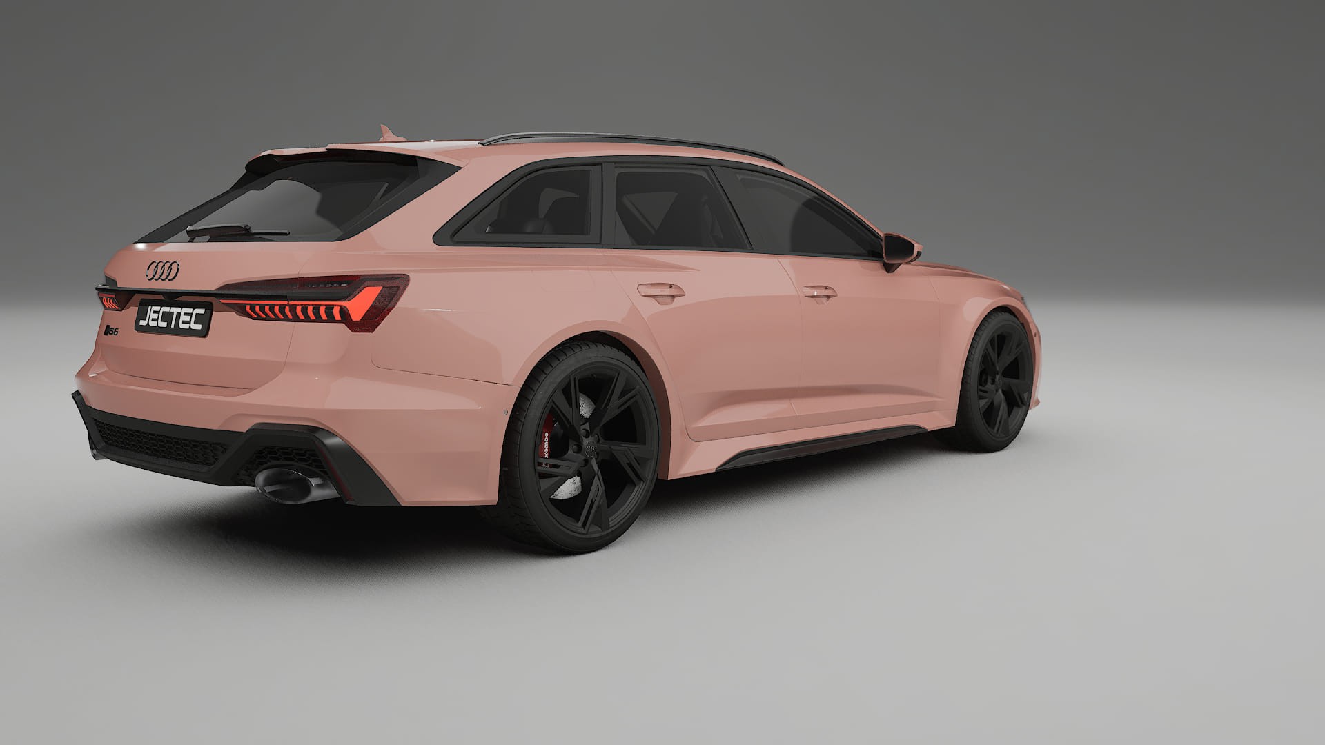 Audi RS6 Avant C8 facelift LCI TPU Lackskyddsfilm | BLUSH Färgskiftande PPF – Komplett Förskuret Kit