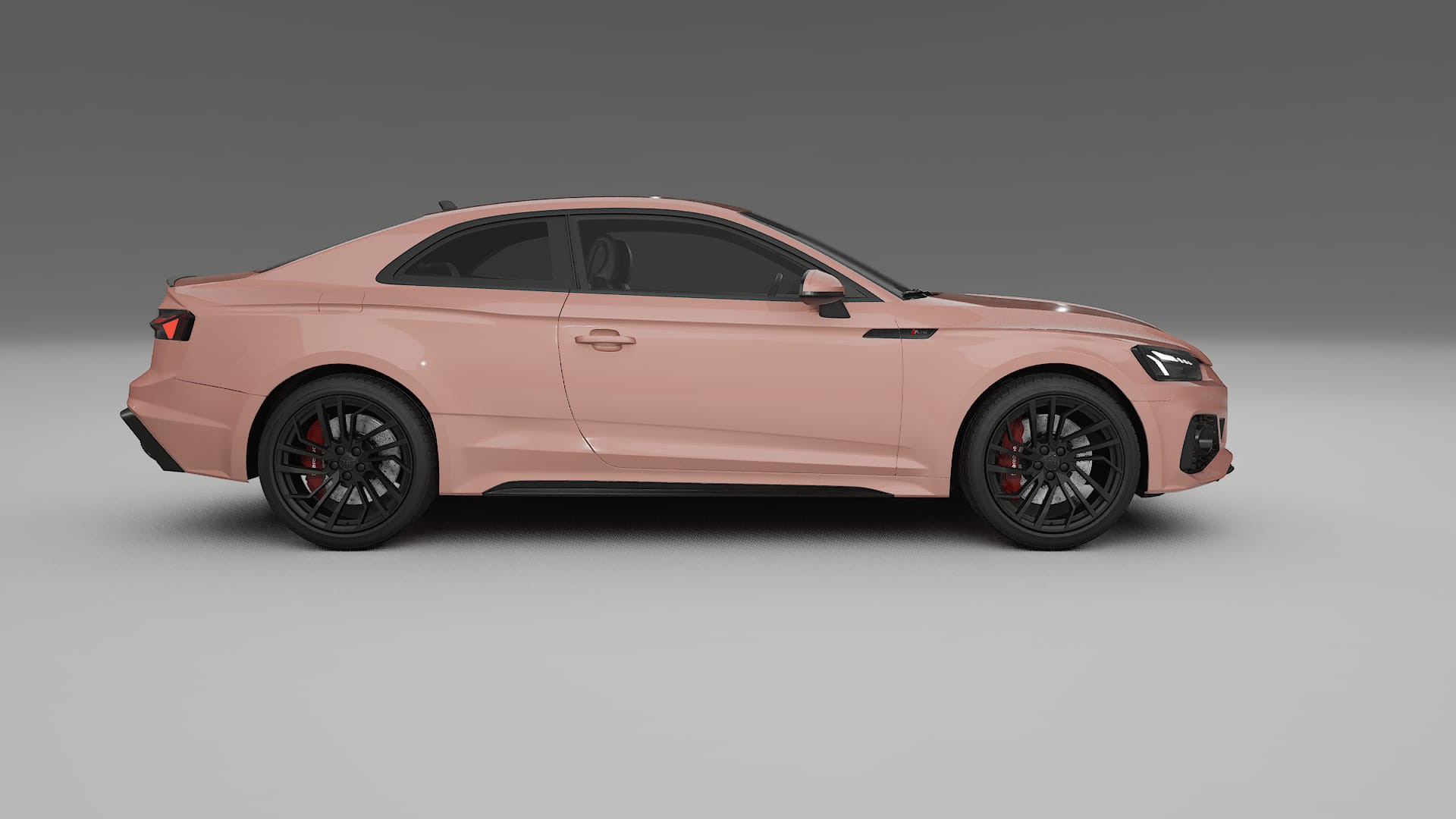 Audi RS5 Coupe B9 facelift pre LCI TPU Lackskyddsfilm | BLUSH Färgskiftande PPF – Komplett Förskuret Kit