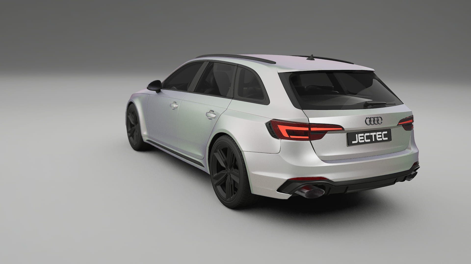 Audi RS4 Avant B9 prefacelift pre LCI TPU Lackskyddsfilm | NEBULA Färgskiftande PPF – Komplett Förskuret Kit