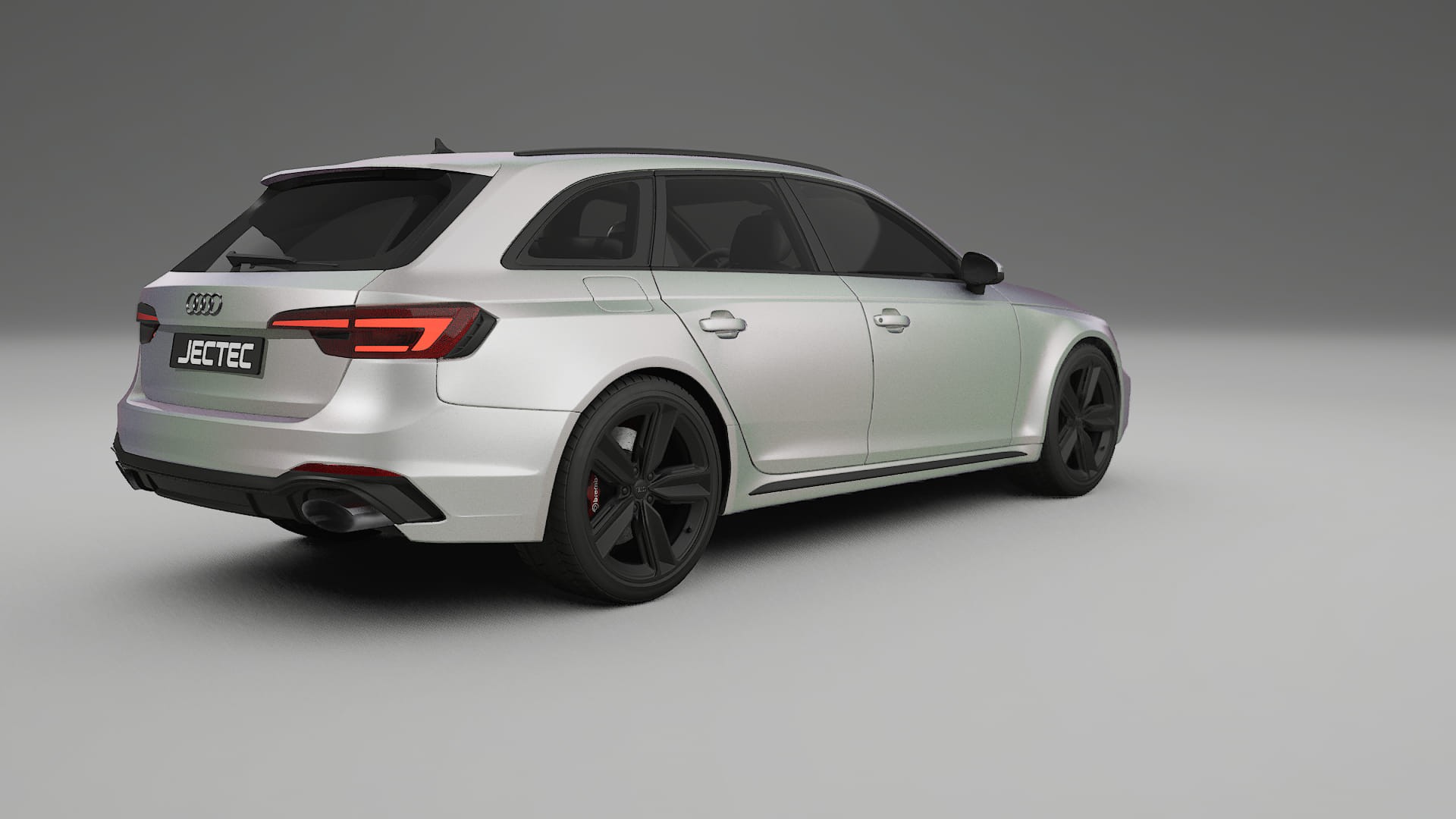 Audi RS4 Avant B9 prefacelift pre LCI TPU Lackskyddsfilm | NEBULA Färgskiftande PPF – Komplett Förskuret Kit