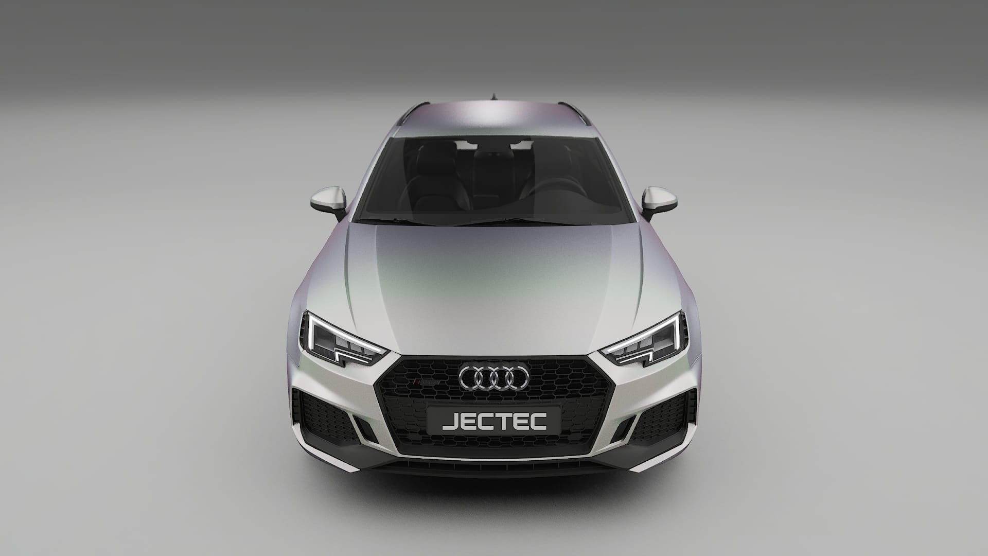 Audi RS4 Avant B9 prefacelift pre LCI TPU Lackskyddsfilm | NEBULA Färgskiftande PPF – Komplett Förskuret Kit