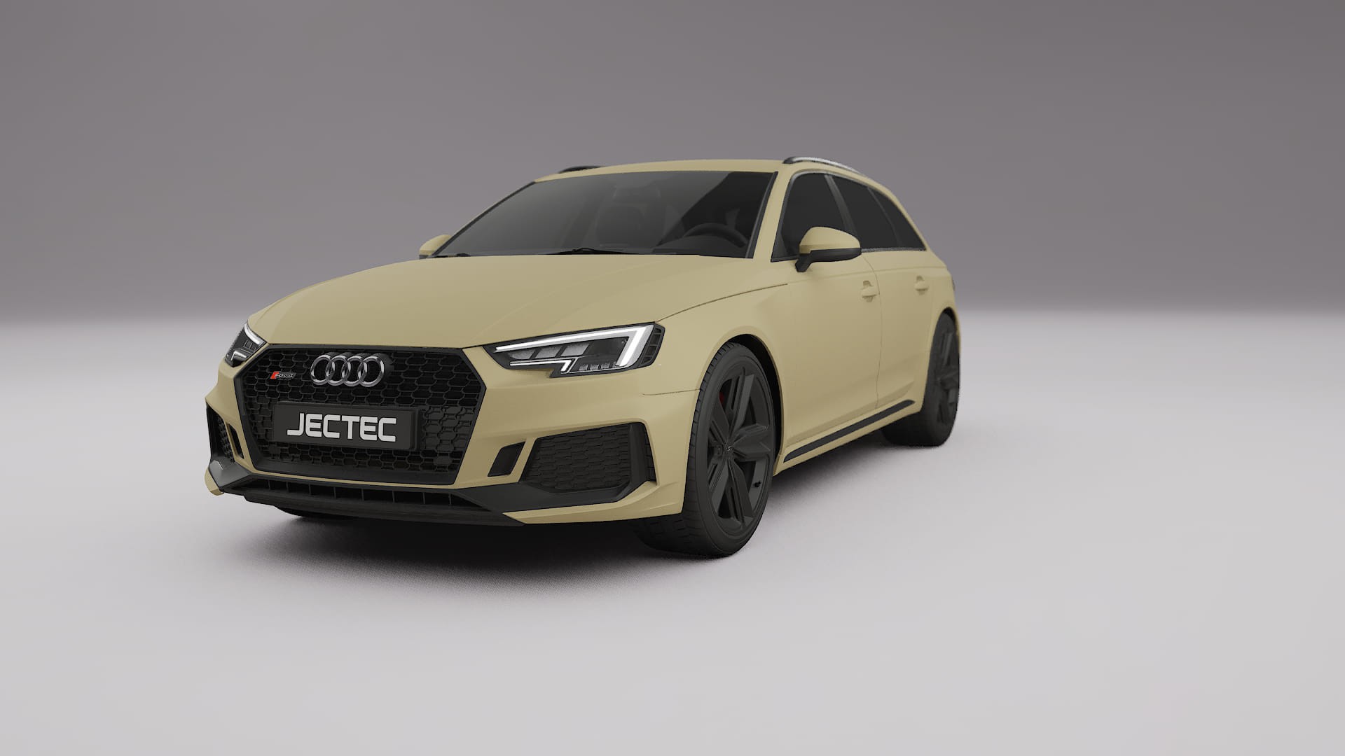 Audi RS4 Avant B9 prefacelift pre LCI TPU Lackskyddsfilm | SAND Färgskiftande PPF – Komplett Förskuret Kit