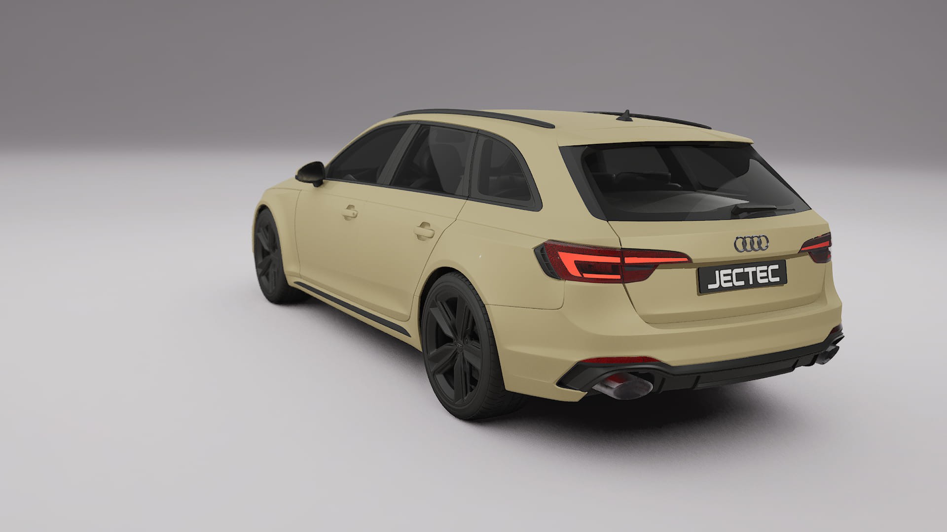 Audi RS4 Avant B9 prefacelift pre LCI TPU Lackskyddsfilm | SAND Färgskiftande PPF – Komplett Förskuret Kit