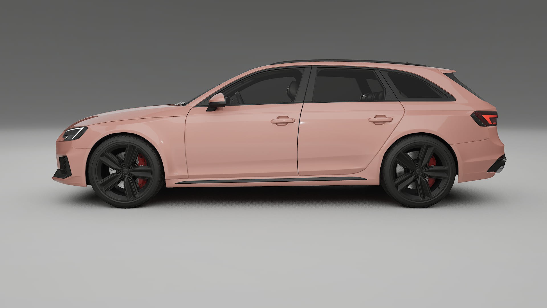 Audi RS4 Avant B9 prefacelift pre LCI TPU Lackskyddsfilm | BLUSH Färgskiftande PPF – Komplett Förskuret Kit