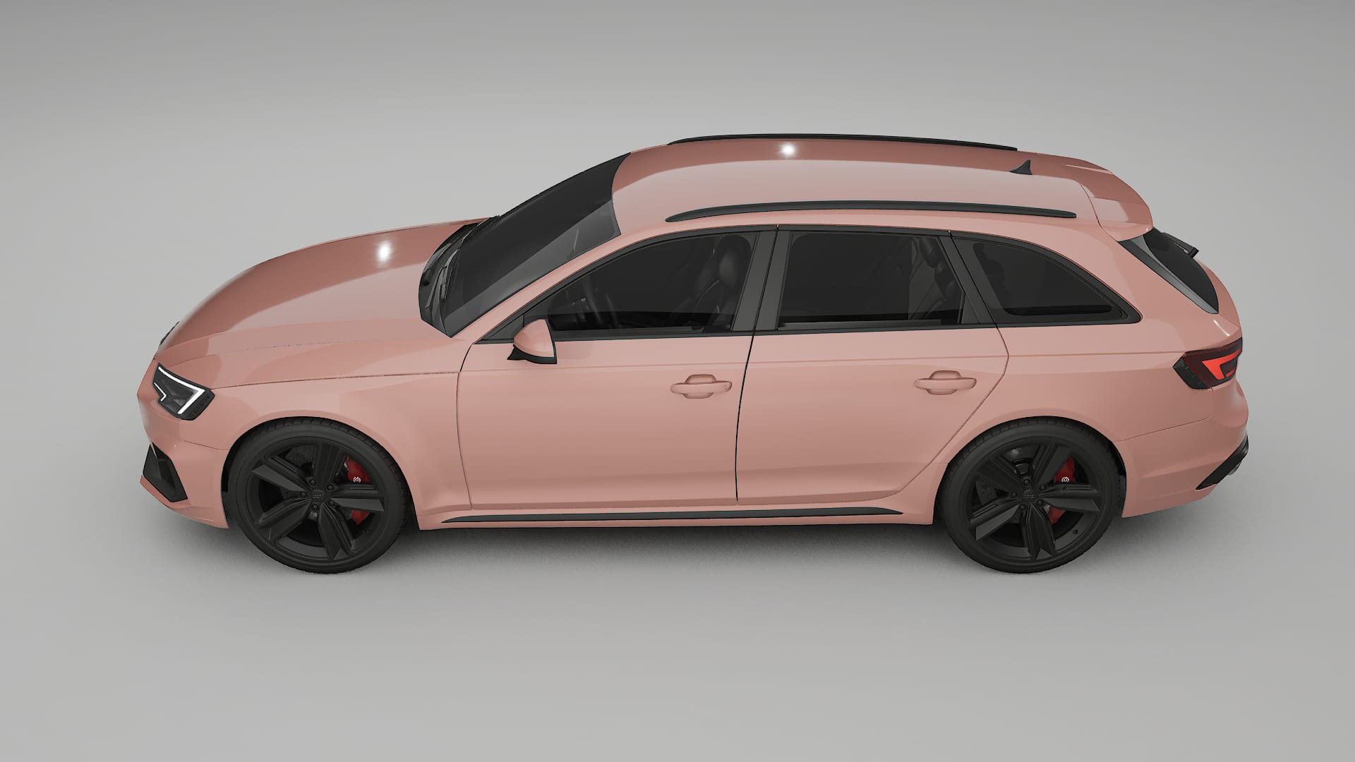 Audi RS4 Avant B9 prefacelift pre LCI TPU Lackskyddsfilm | BLUSH Färgskiftande PPF – Komplett Förskuret Kit