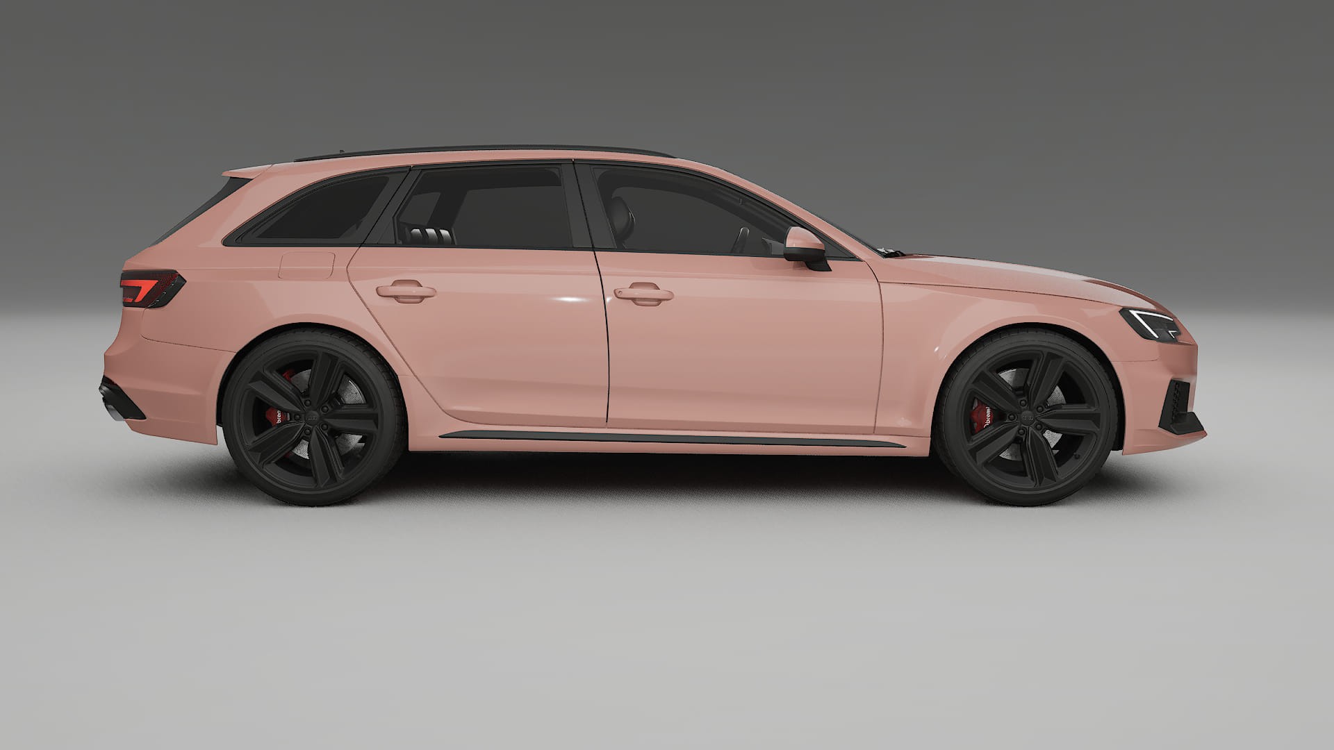 Audi RS4 Avant B9 prefacelift pre LCI TPU Lackskyddsfilm | BLUSH Färgskiftande PPF – Komplett Förskuret Kit