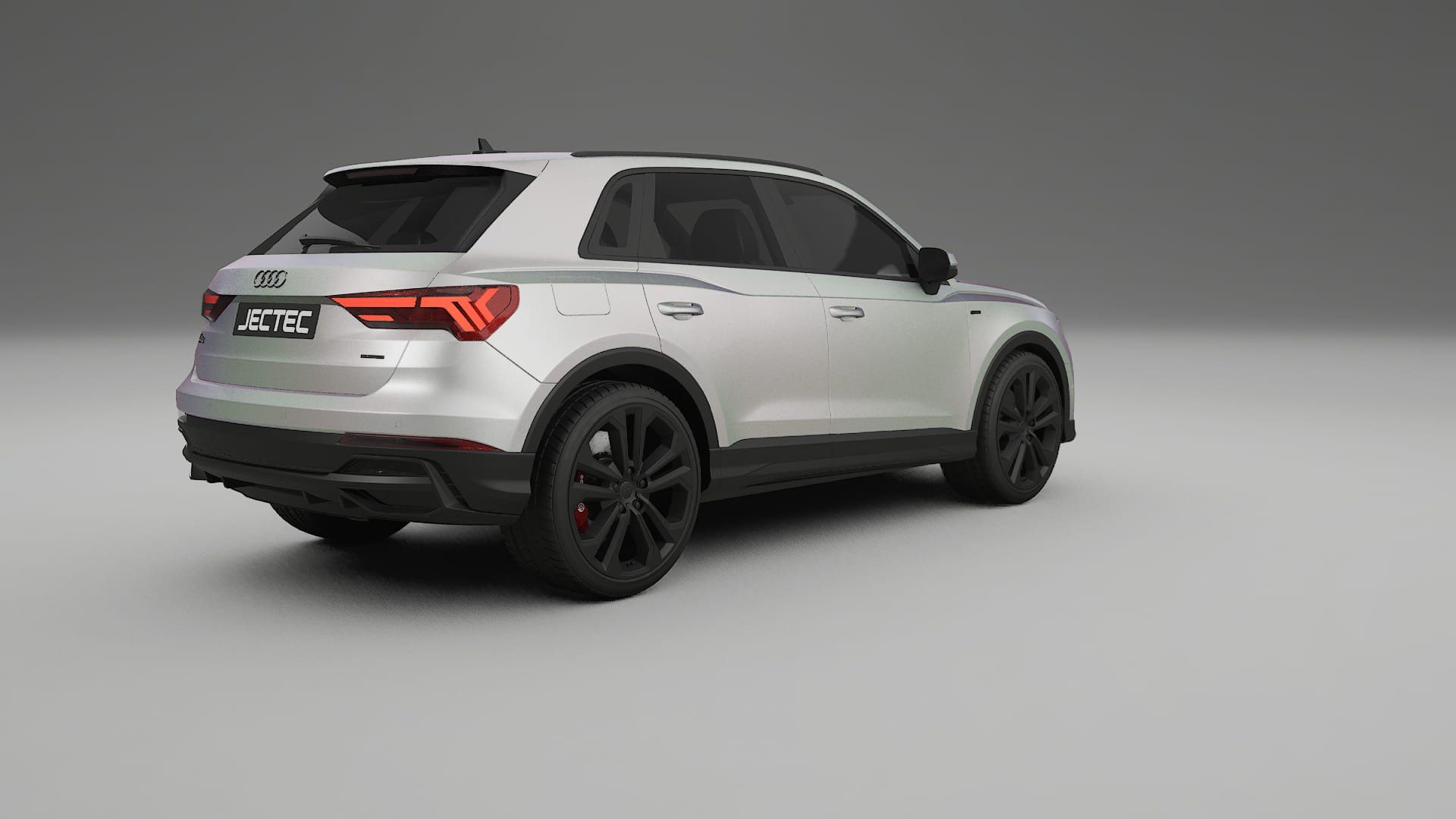 Audi Q3 S Line F3 TPU Lackskyddsfilm | NEBULA Färgskiftande PPF – Komplett Förskuret Kit