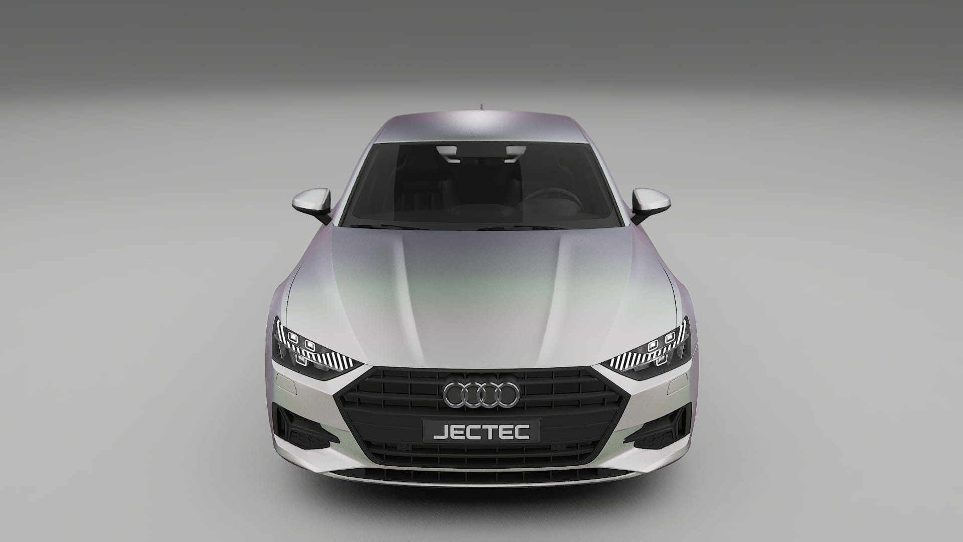 Audi A7 C8 Sportback prefacelift pre LCI TPU Lackskyddsfilm | NEBULA Färgskiftande PPF – Komplett Förskuret Kit