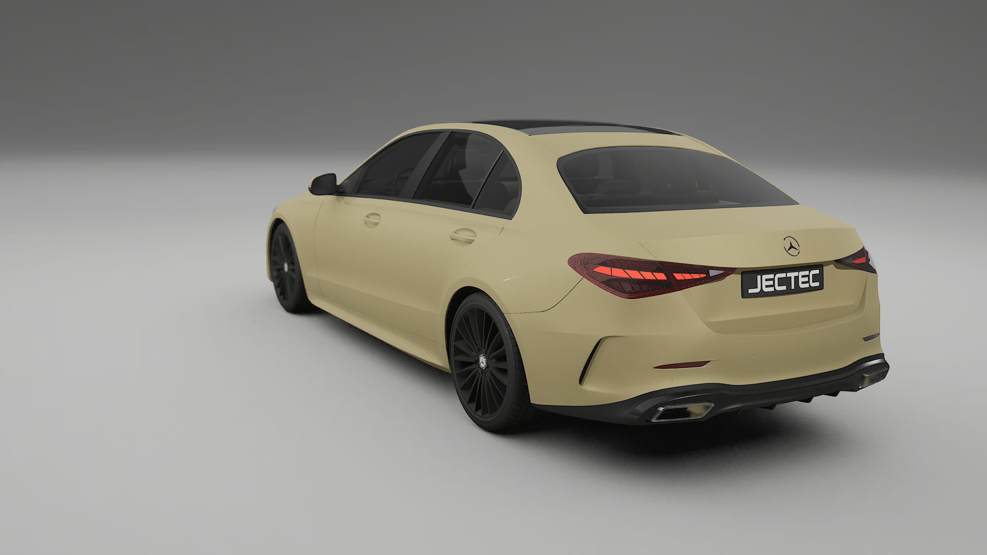 Mercedes C Class W206 TPU Lackskyddsfilm | SAND Färgskiftande PPF – Komplett Förskuret Kit