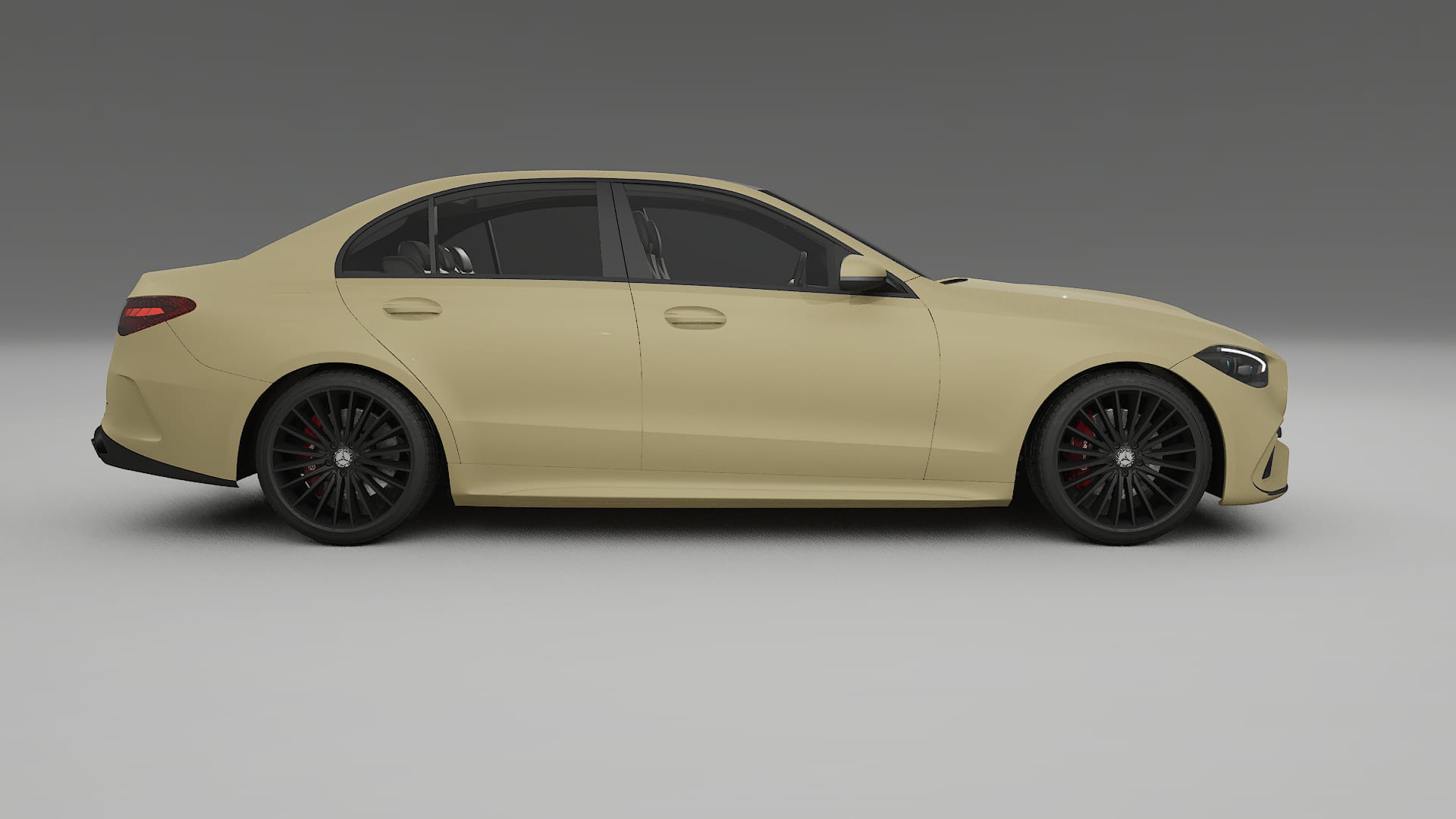 Mercedes C Class W206 TPU Lackskyddsfilm | SAND Färgskiftande PPF – Komplett Förskuret Kit