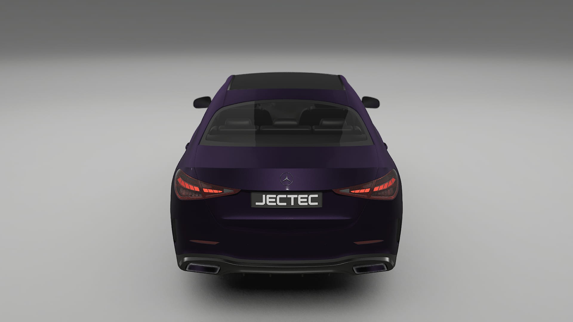 Mercedes C Class W206 TPU Lackskyddsfilm | VIOLET Färgskiftande PPF – Komplett Förskuret Kit