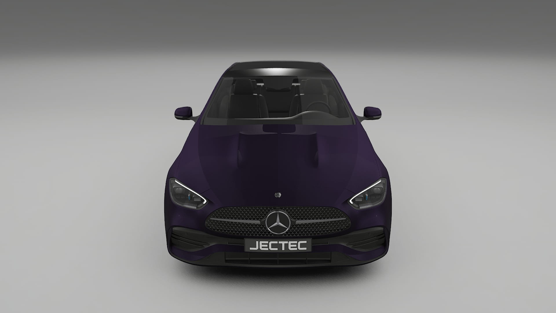 Mercedes C Class W206 TPU Lackskyddsfilm | VIOLET Färgskiftande PPF – Komplett Förskuret Kit