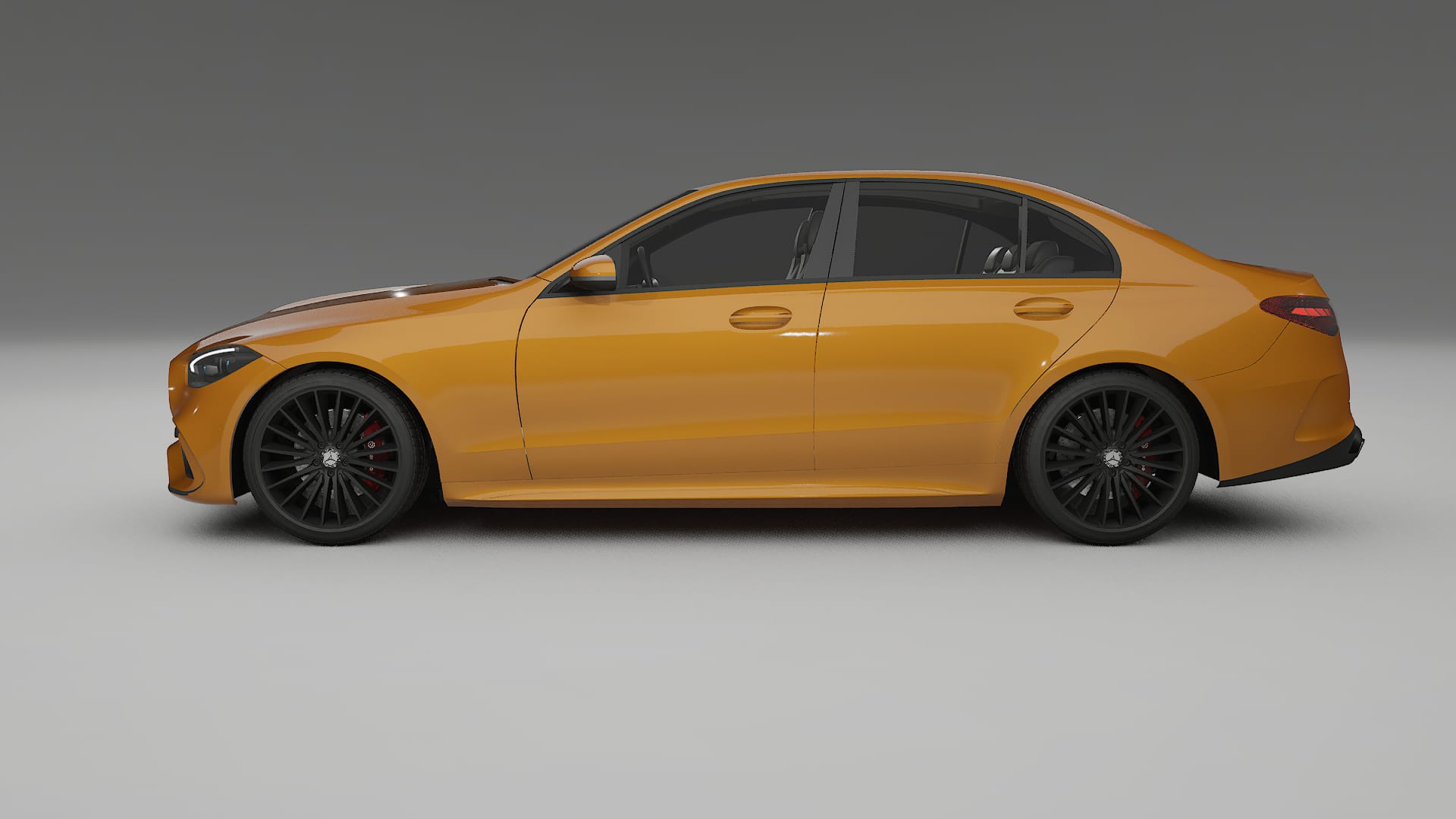 Mercedes C Class W206 TPU Lackskyddsfilm | DAISY Färgskiftande PPF – Komplett Förskuret Kit