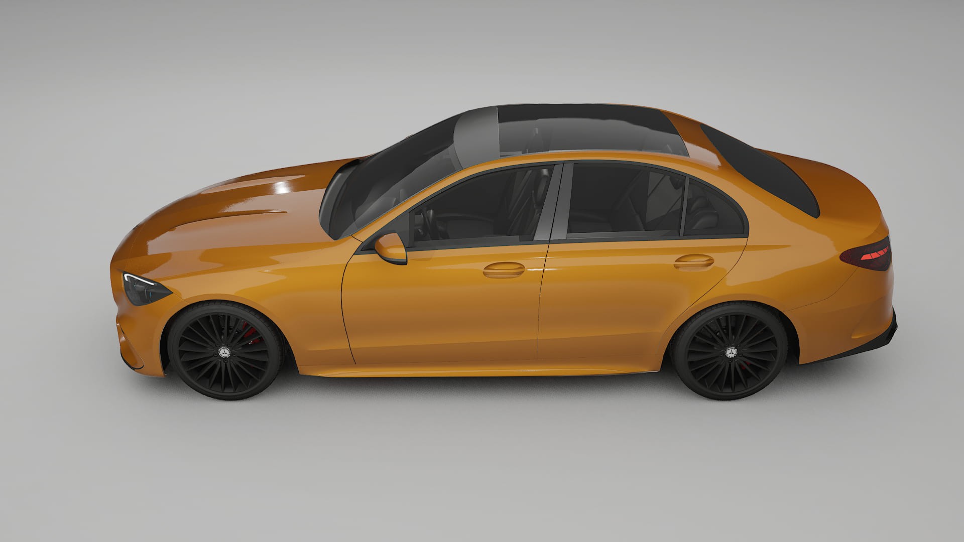 Mercedes C Class W206 TPU Lackskyddsfilm | DAISY Färgskiftande PPF – Komplett Förskuret Kit