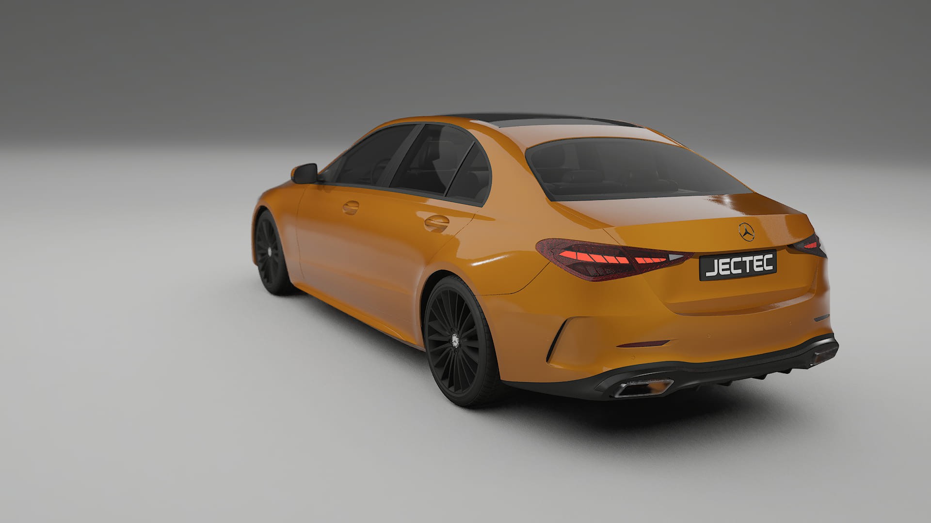 Mercedes C Class W206 TPU Lackskyddsfilm | DAISY Färgskiftande PPF – Komplett Förskuret Kit