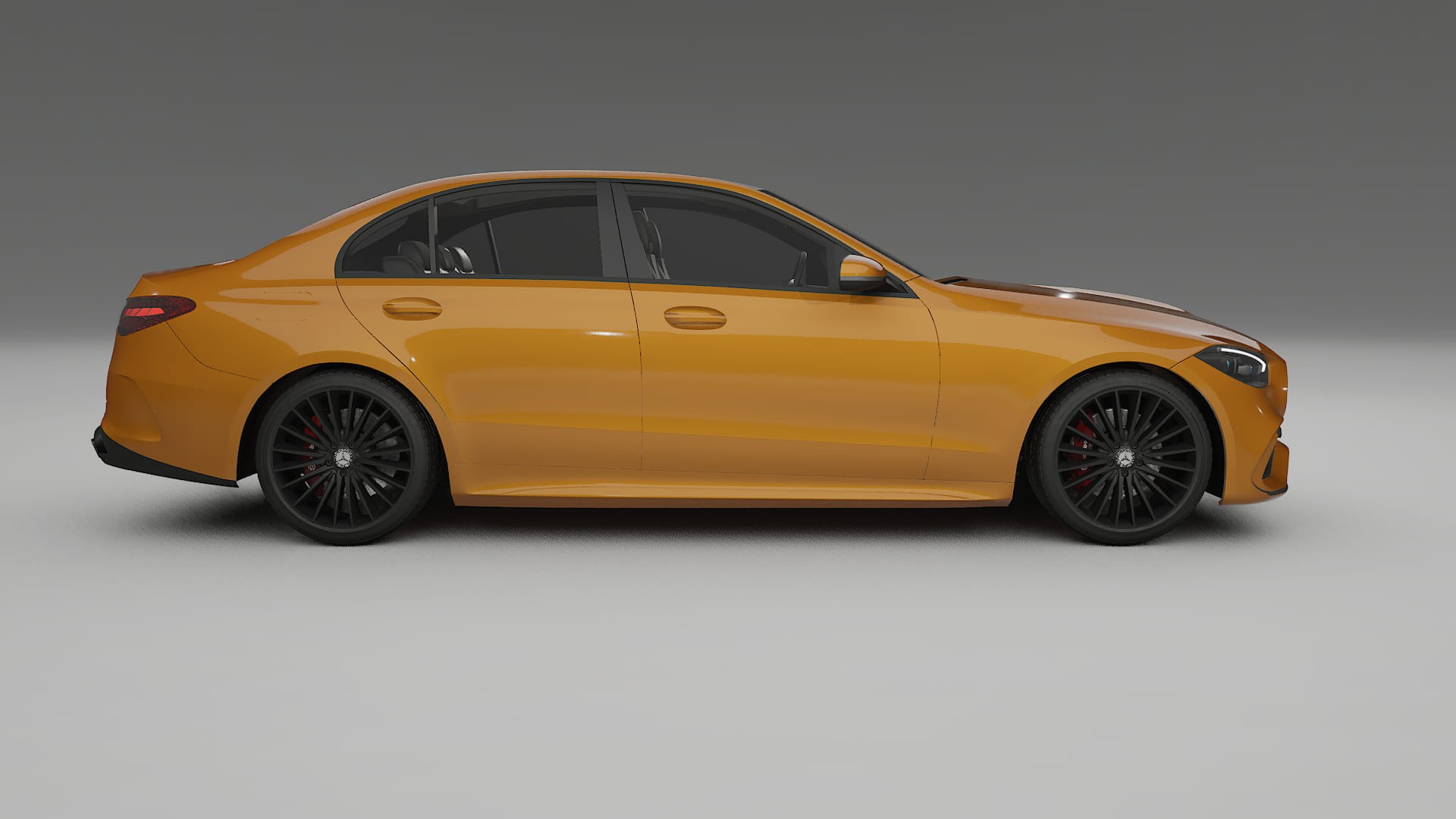 Mercedes C Class W206 TPU Lackskyddsfilm | DAISY Färgskiftande PPF – Komplett Förskuret Kit