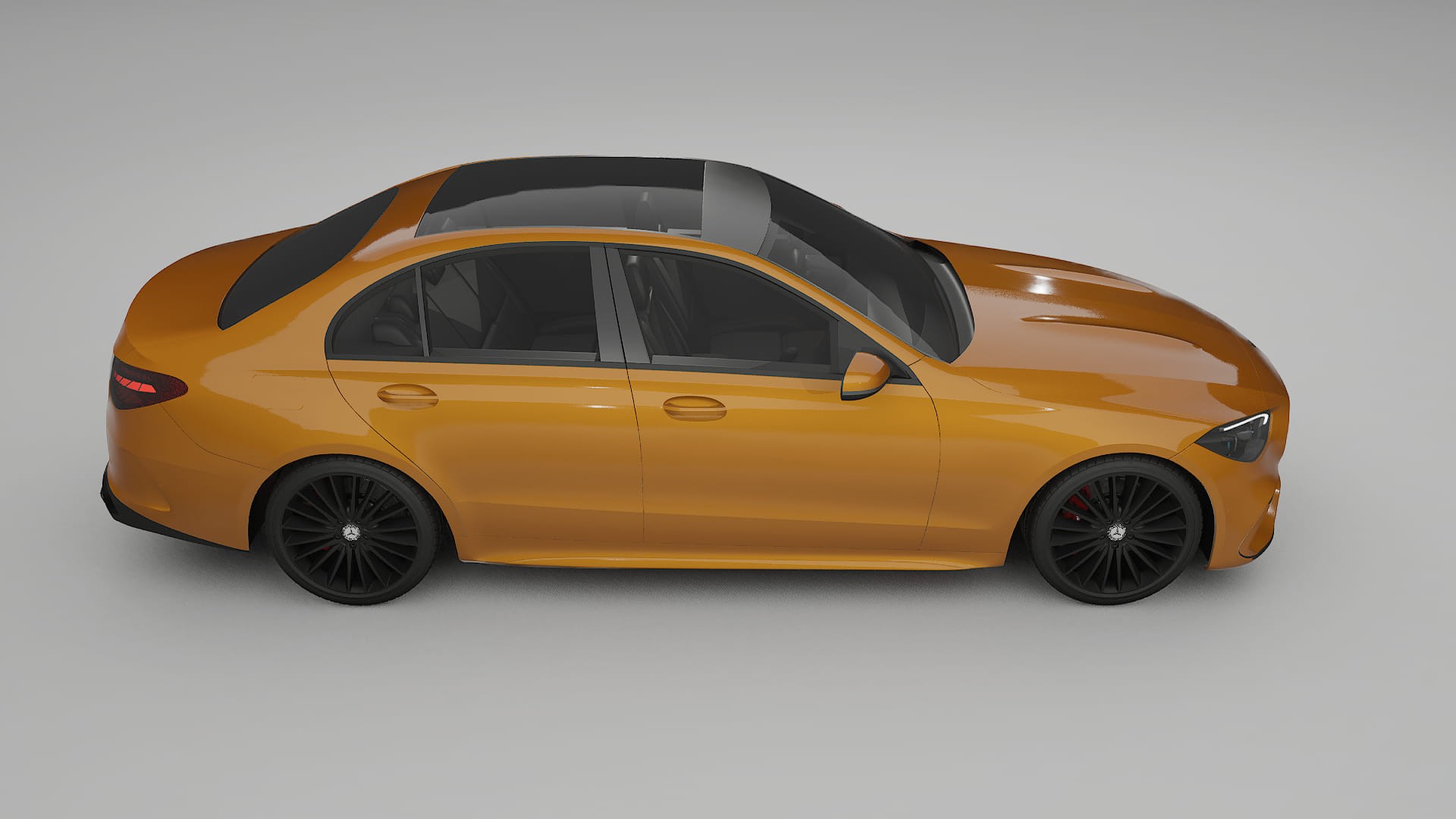 Mercedes C Class W206 TPU Lackskyddsfilm | DAISY Färgskiftande PPF – Komplett Förskuret Kit